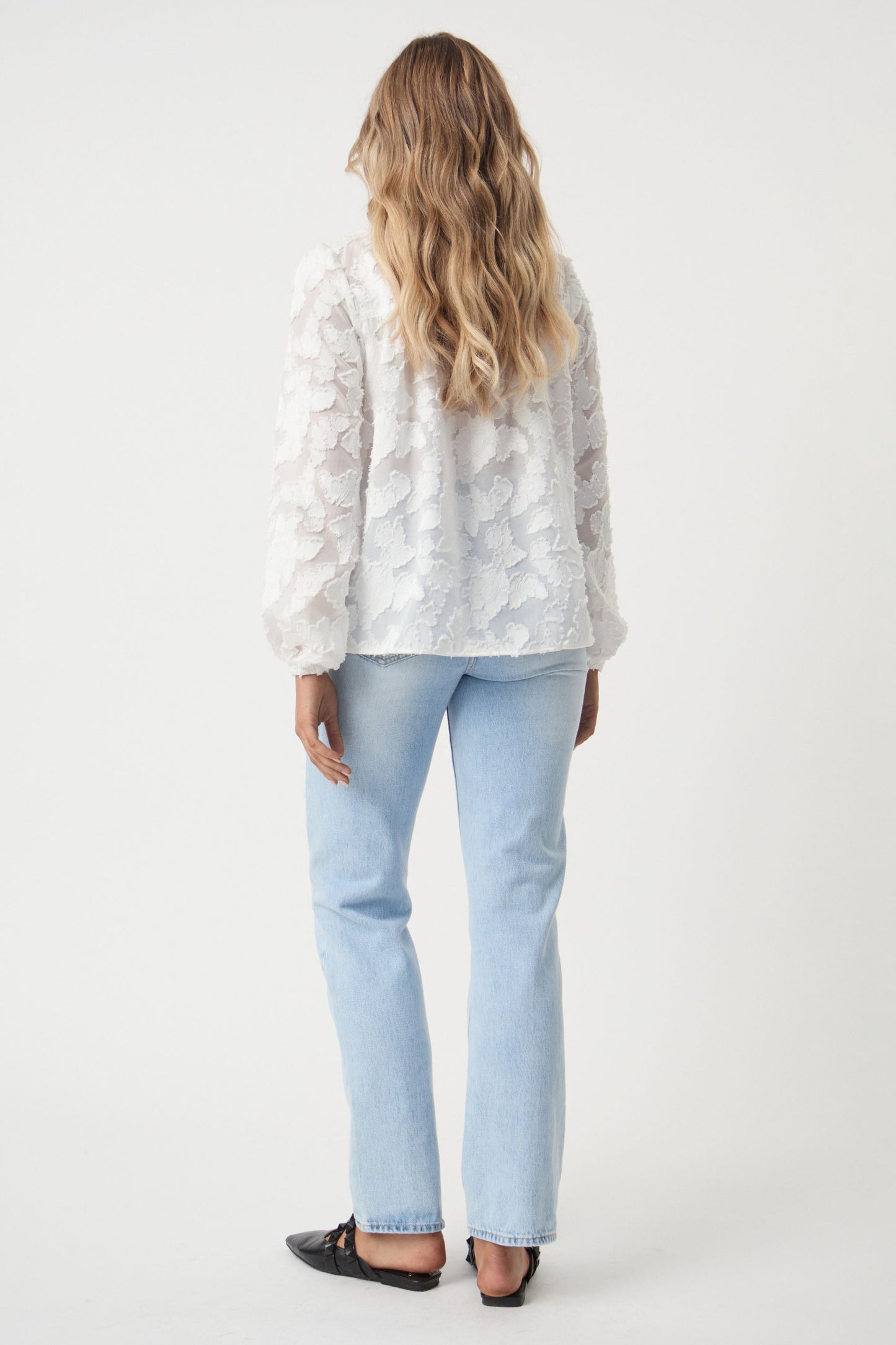 Annabella Textured Blouse
