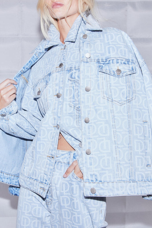 D-Luxe Monogram Denim Jacket