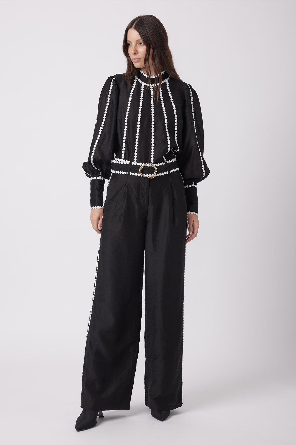 Ava Trim Detail Pant