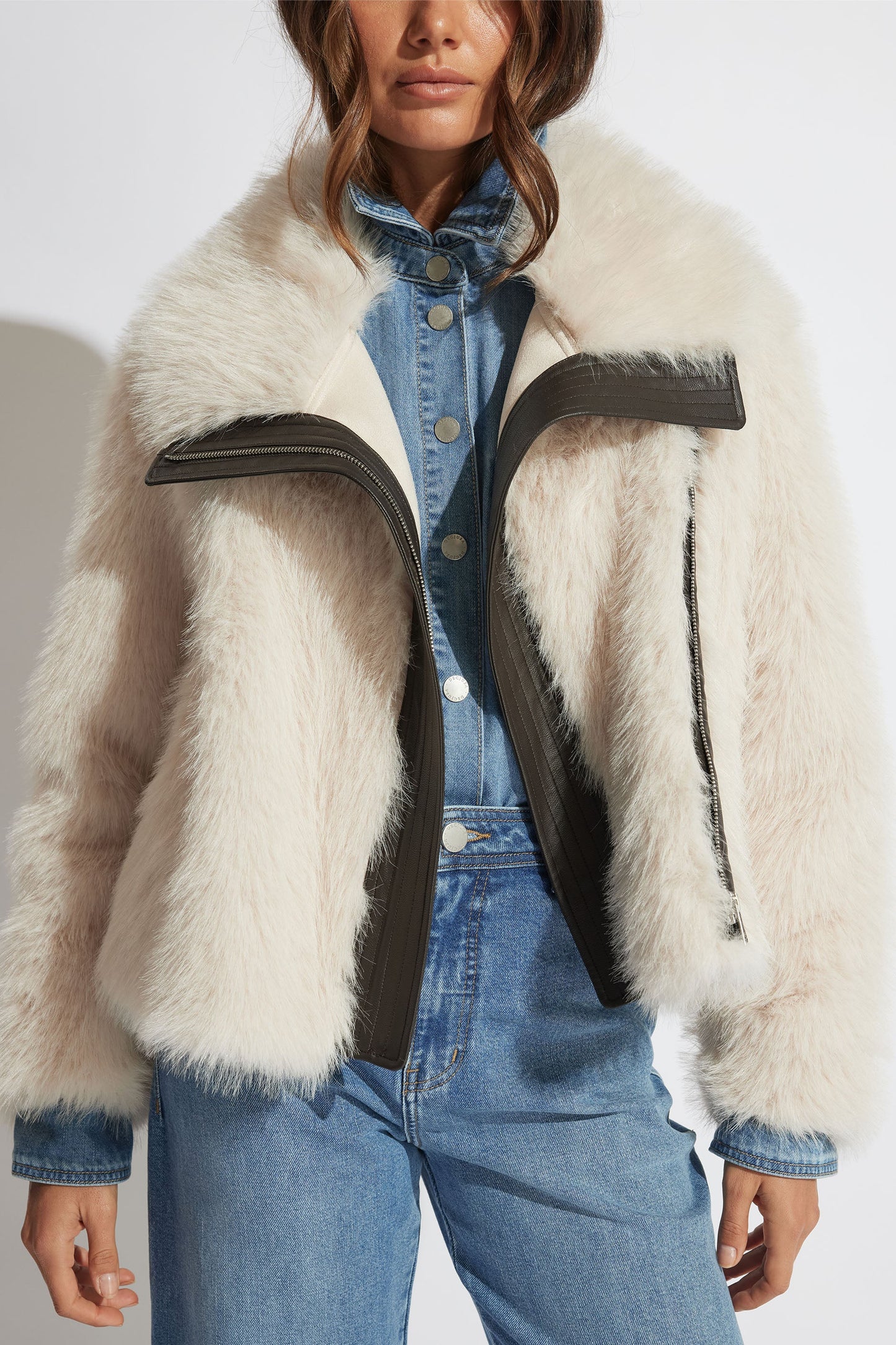 Avery Faux Fur Aviator