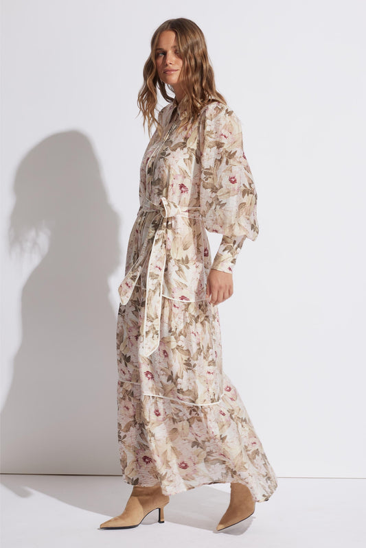 Hilary Tiered Maxi Dress