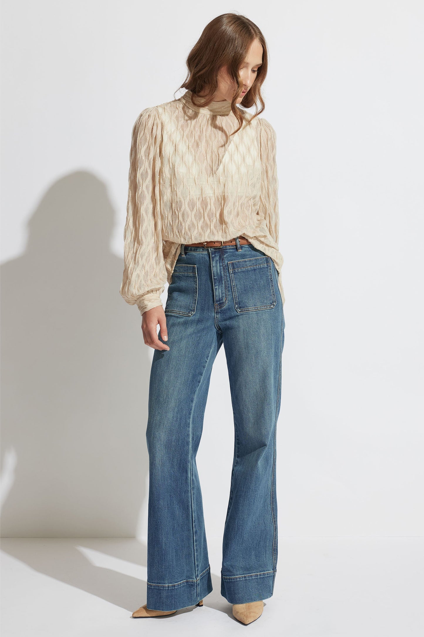 Kristin Textured Blouse