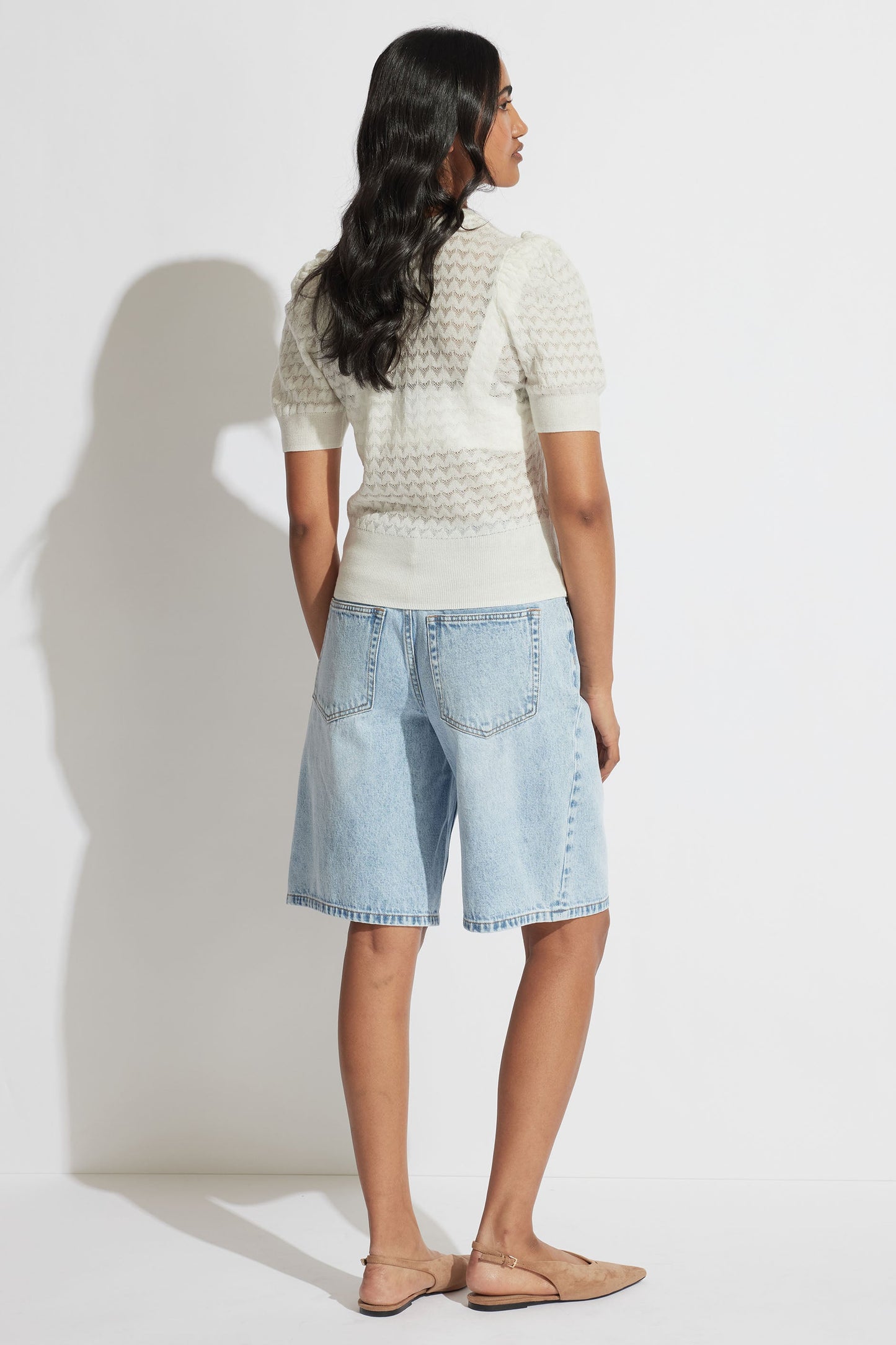 Addie Puff Sleeve Knit Top