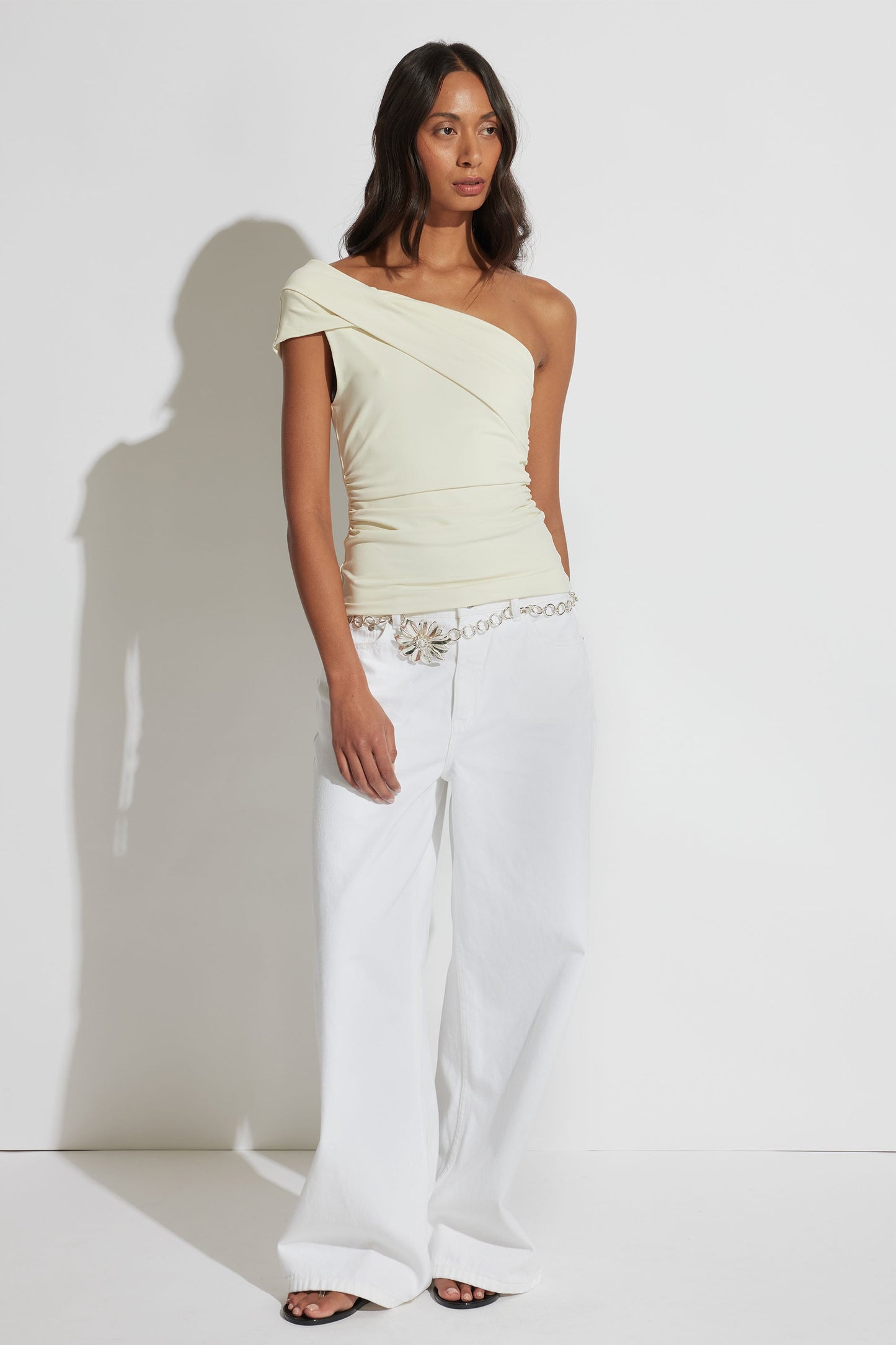 Ivy One Shoulder Twist Top