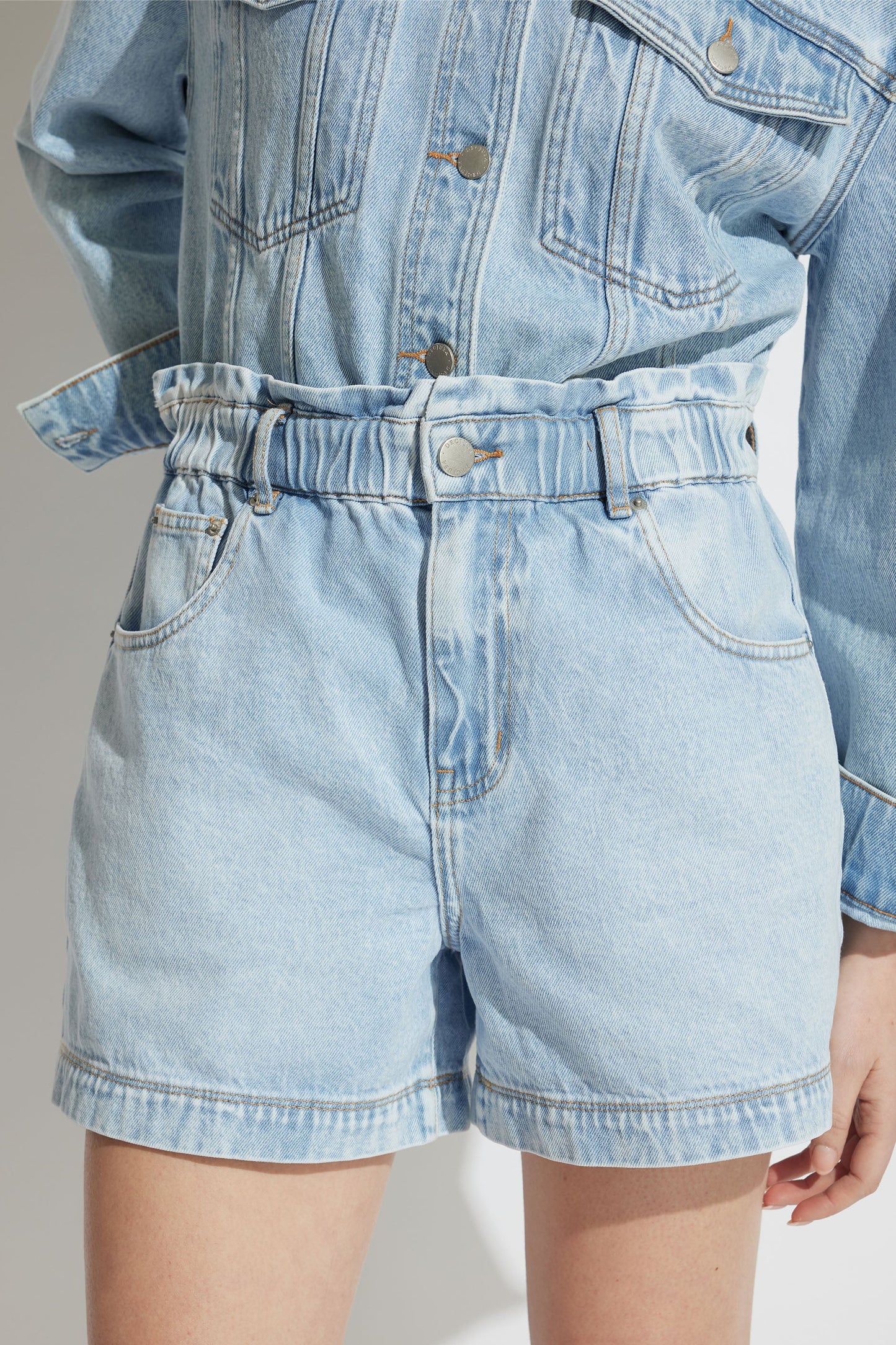 Tatiana Paperbag Denim Short