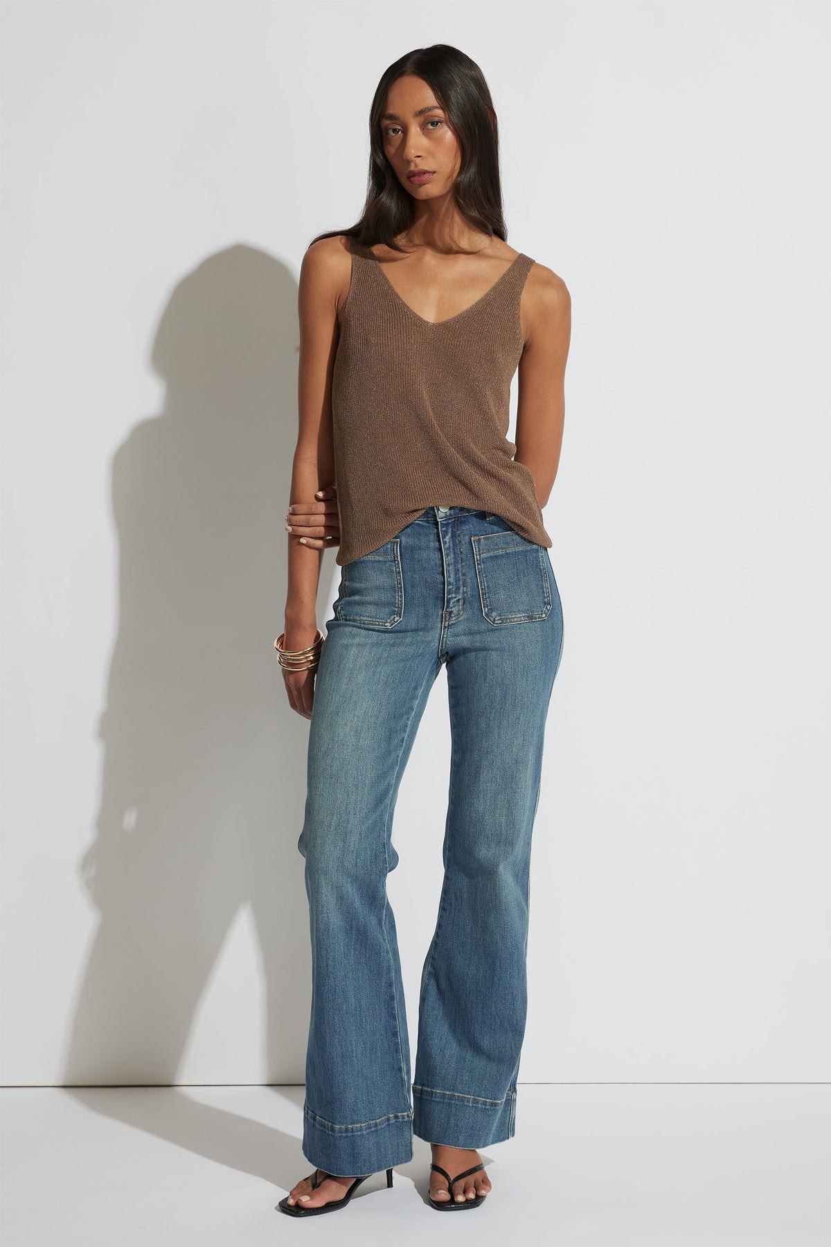 Emily Metallic Tank