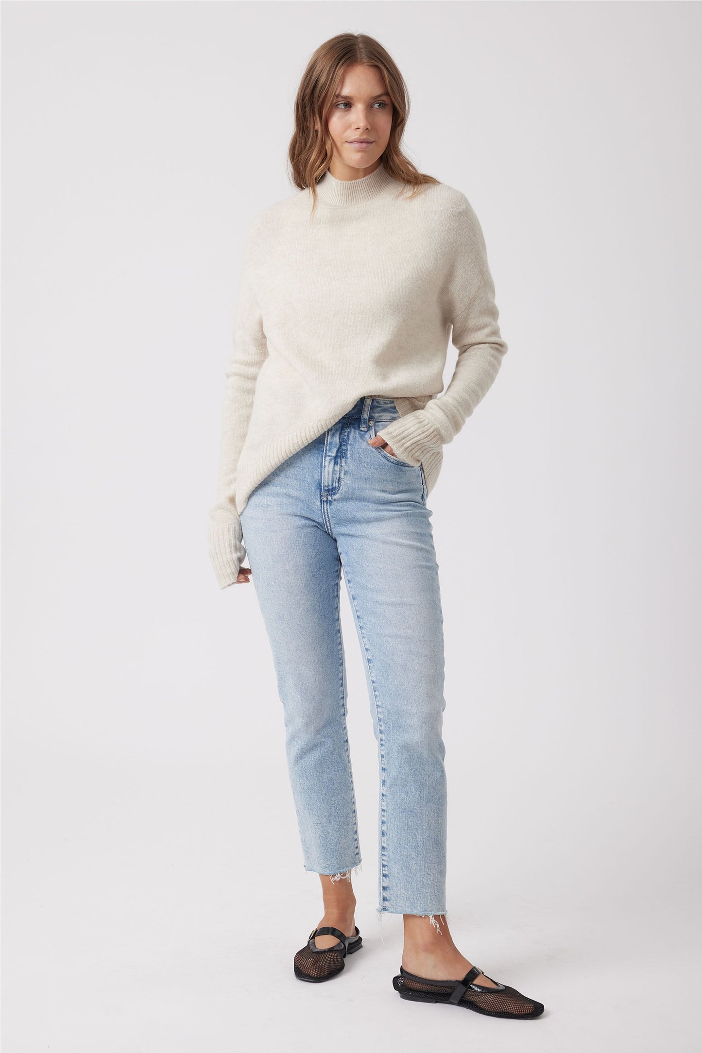Aleska High Neck Jumper