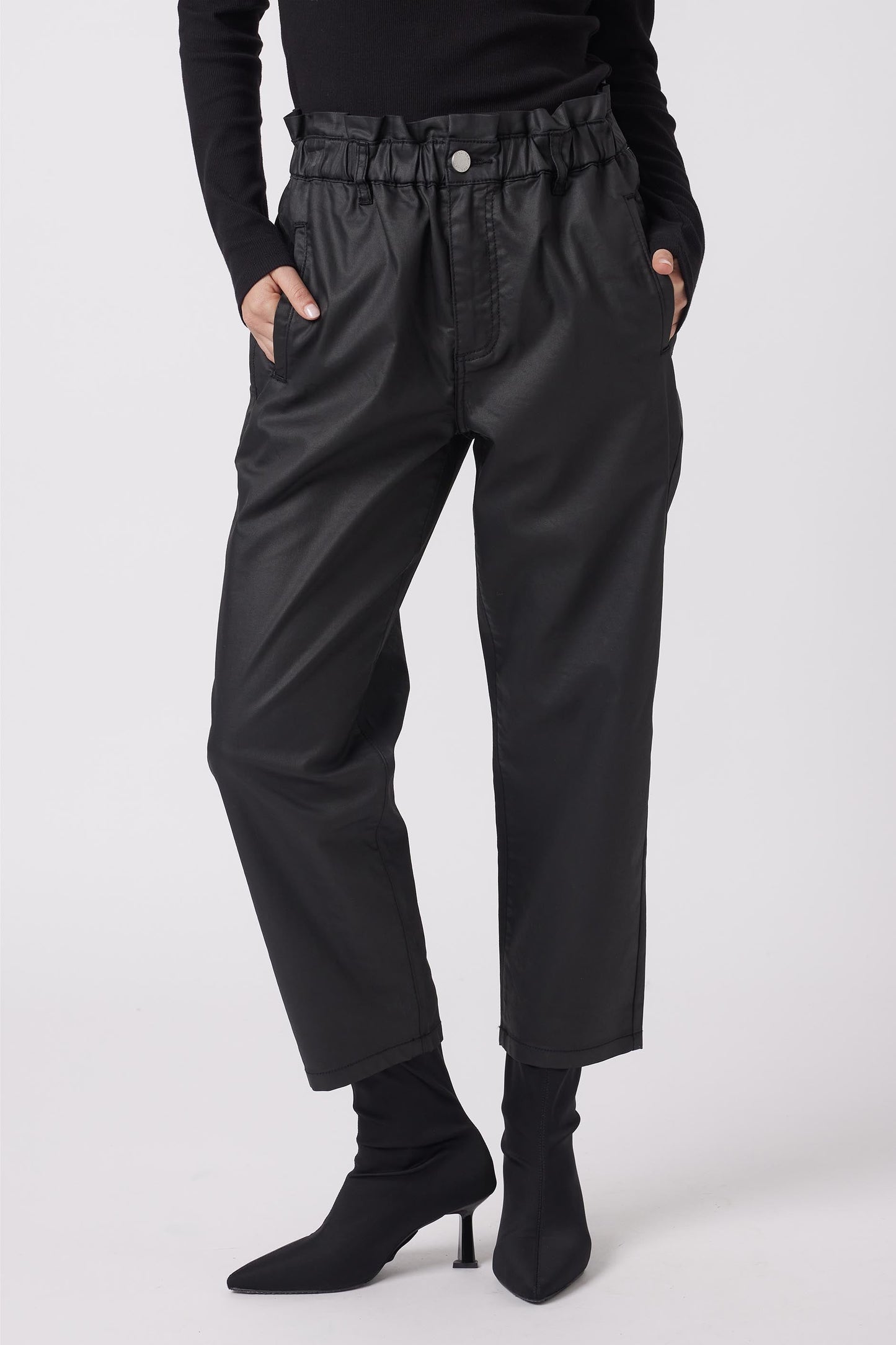 Amy Coated Slouch Jean