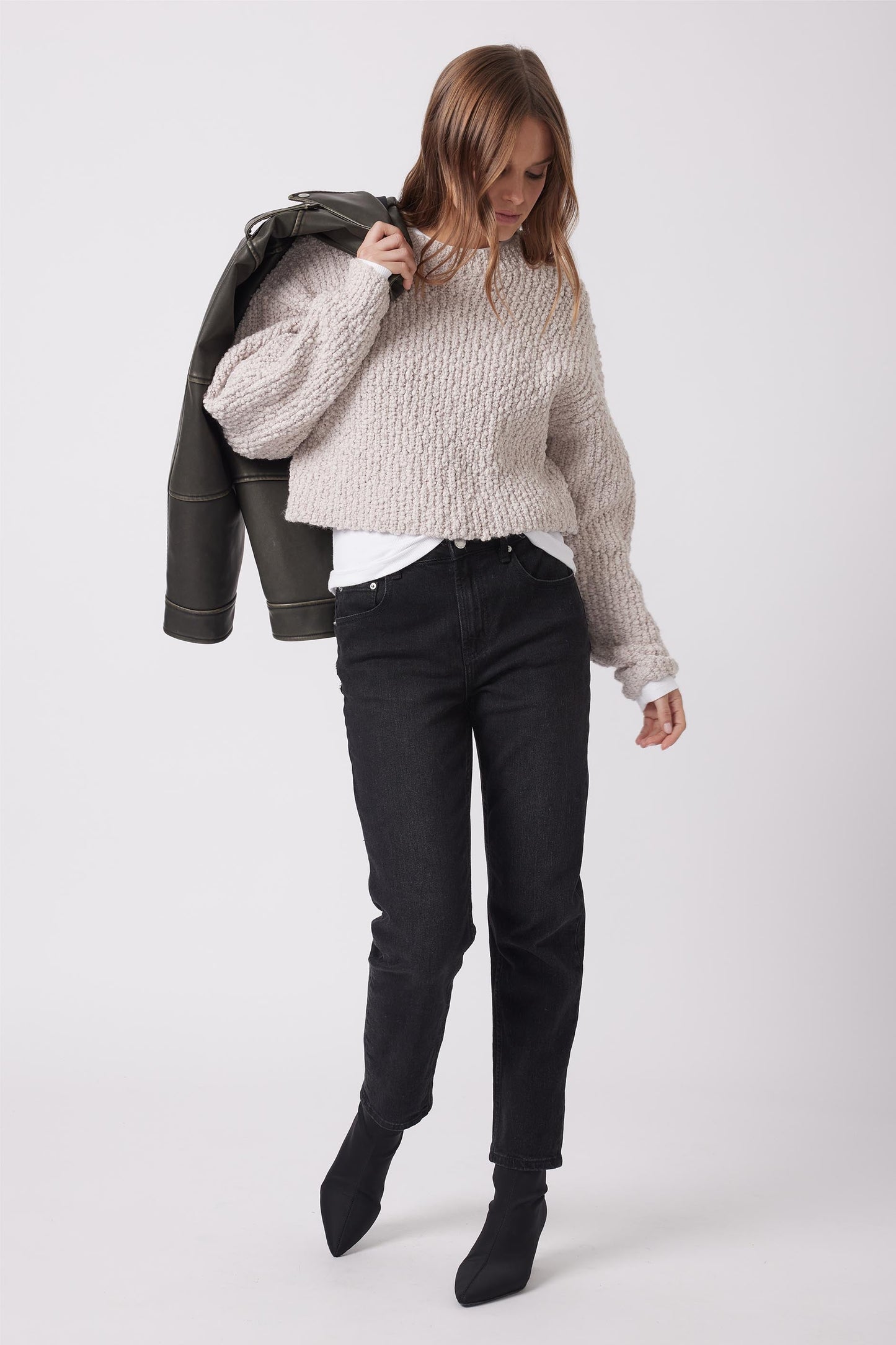 Naomi Cropped Knit