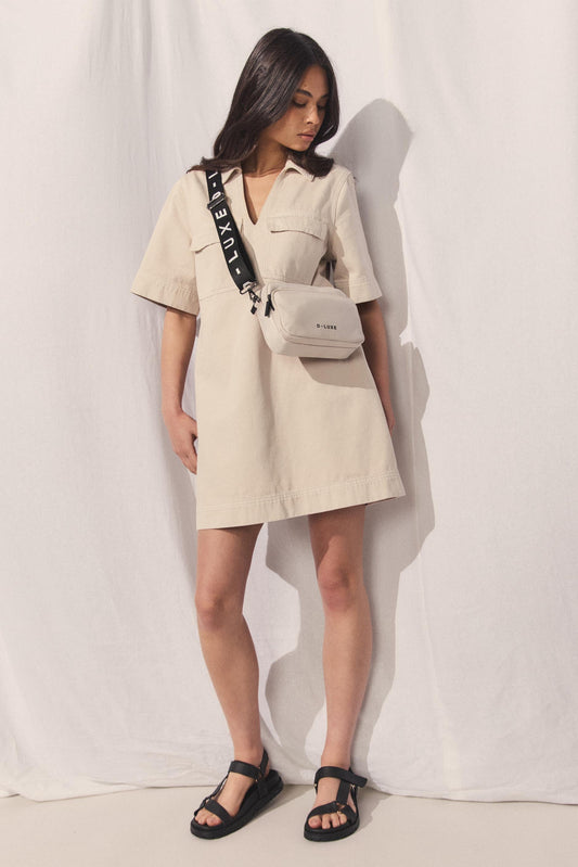D-Luxe Pull On Denim Dress