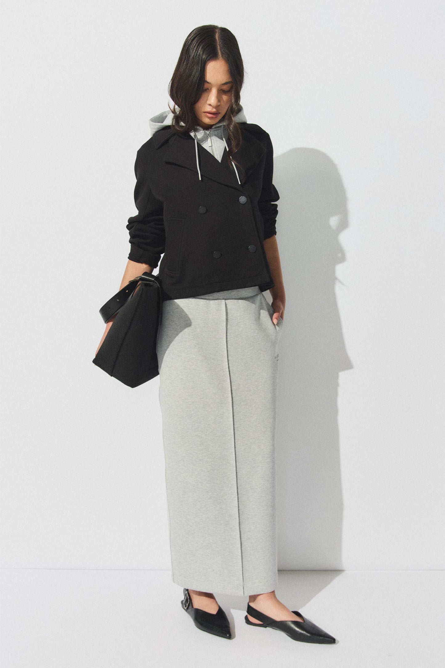 D-Luxe Neoprene Hooded Jacket