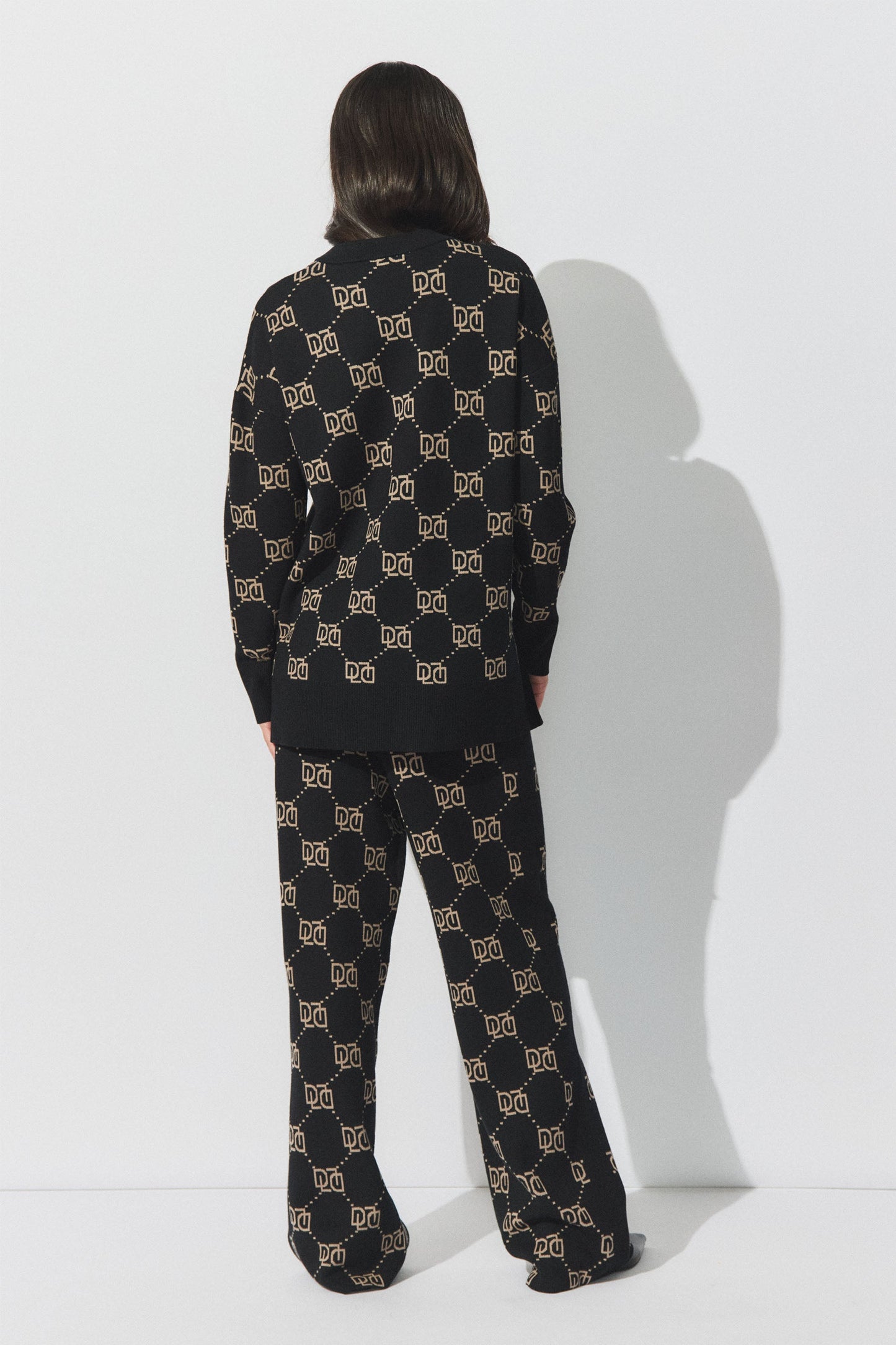 D-Luxe Monogram Knit Top