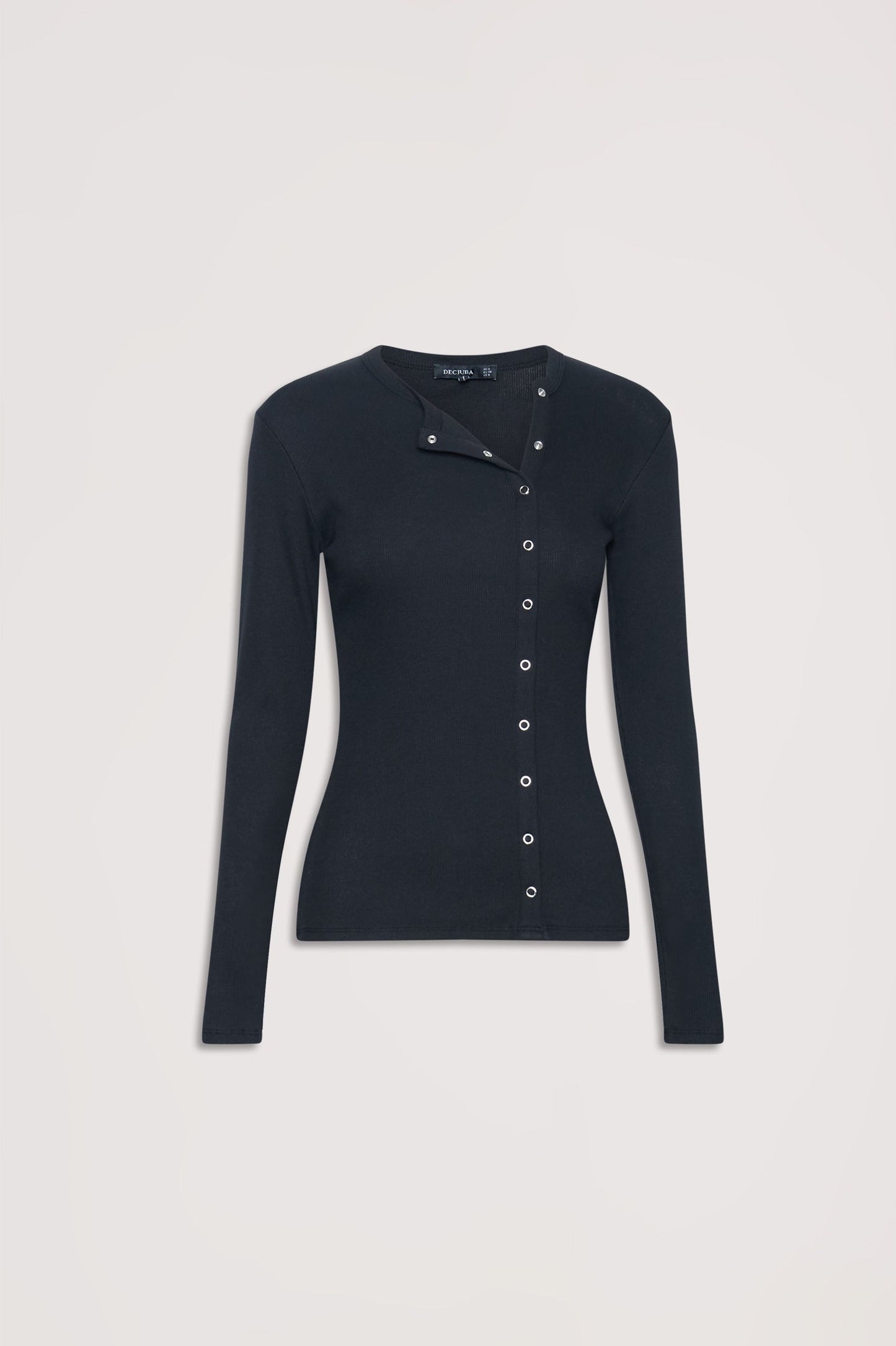 Darcy Asymmetric Button Top