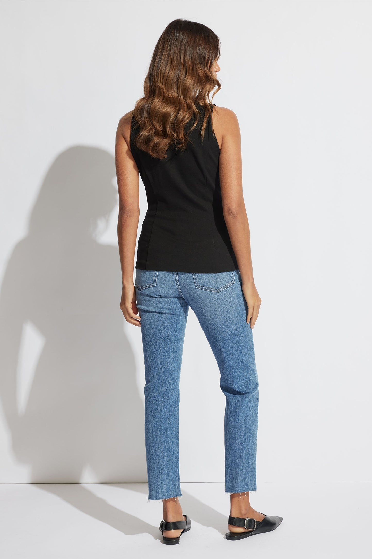 Eden Longline Jersey Vest