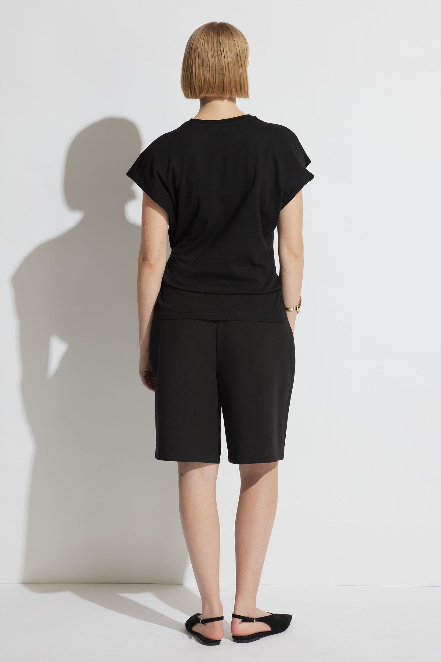 Amity Gathered Detail Tee