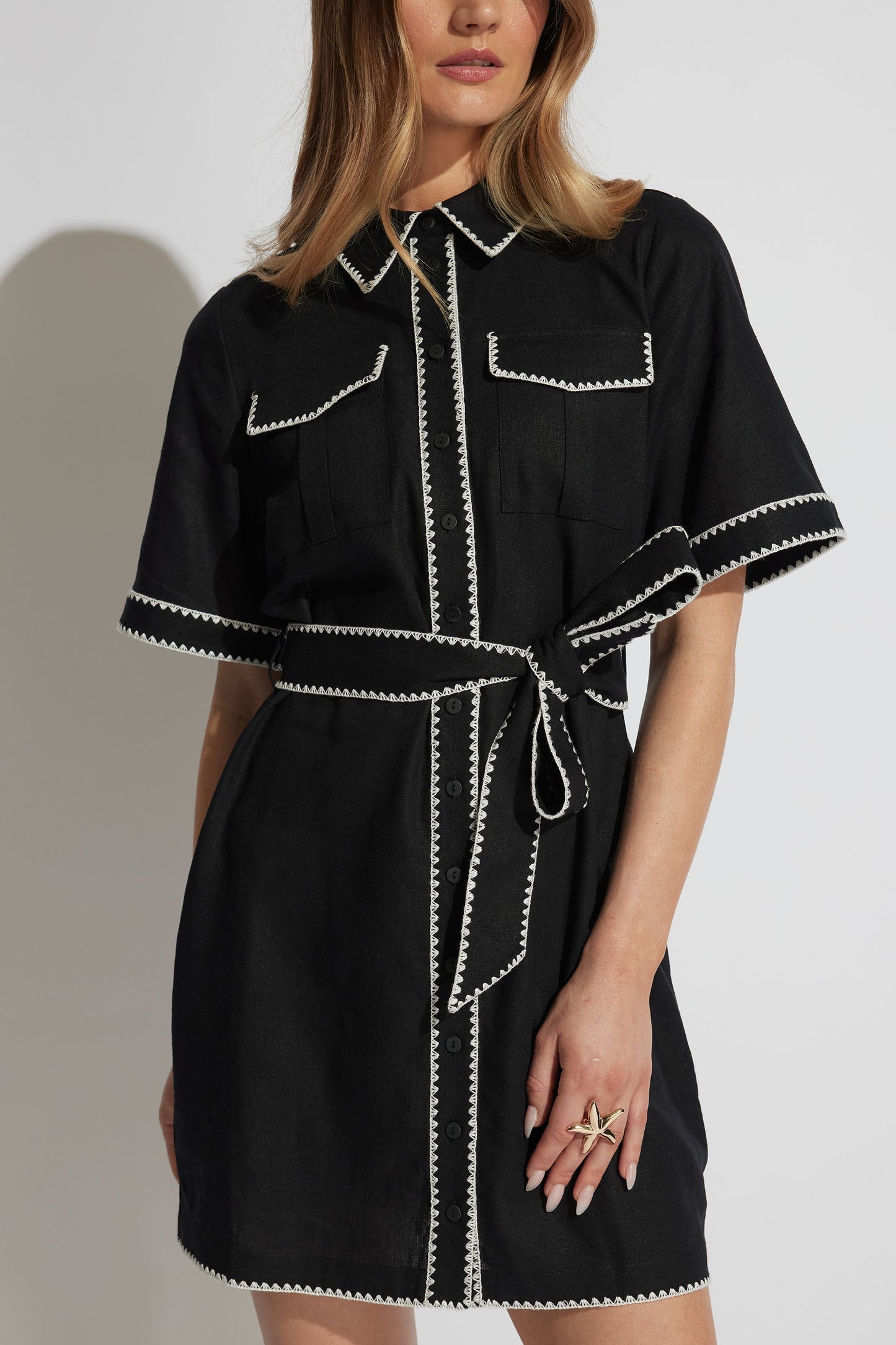 Lilly Mini Shirt Dress