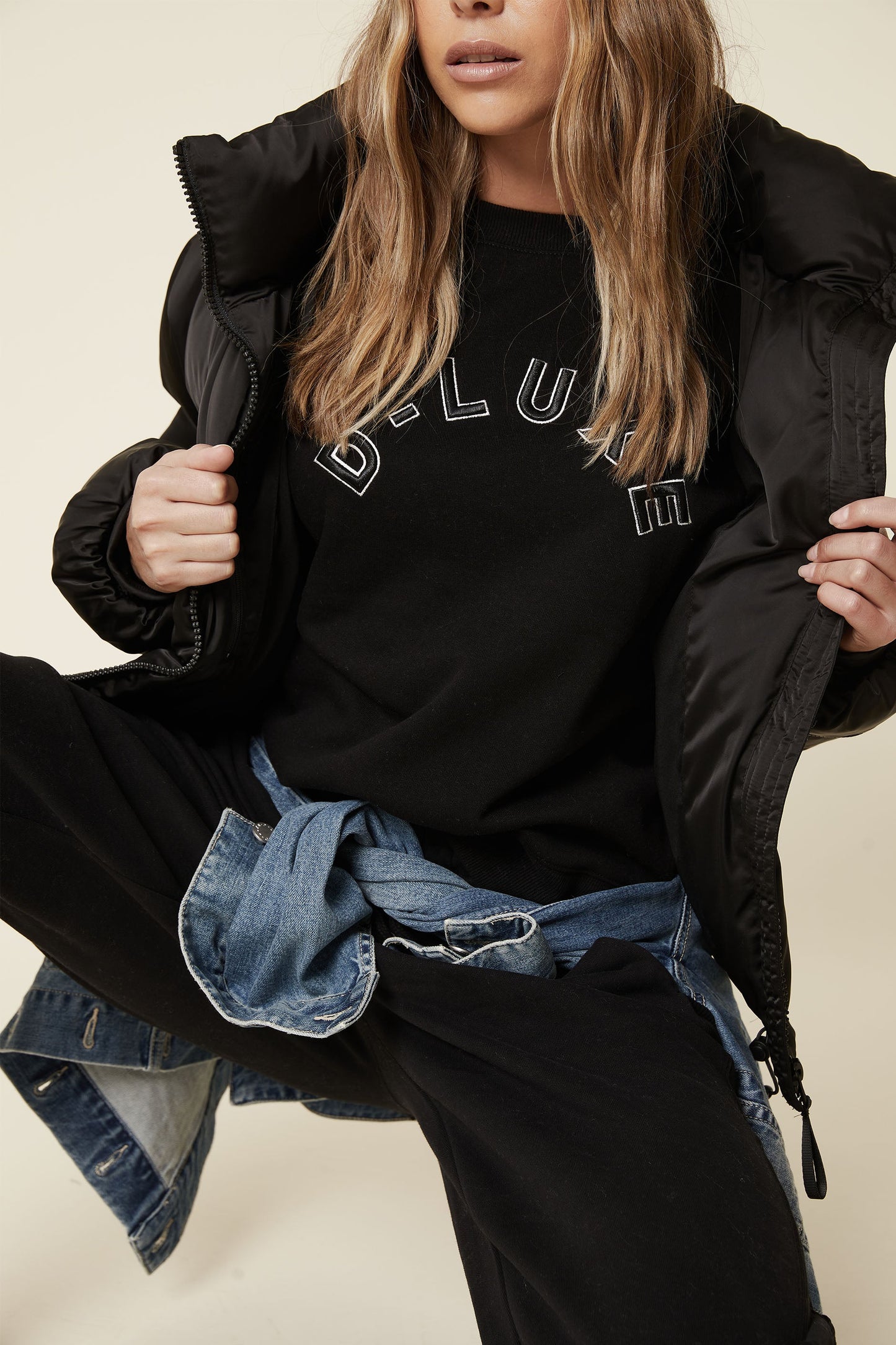 D-Luxe Embroidered Sweat