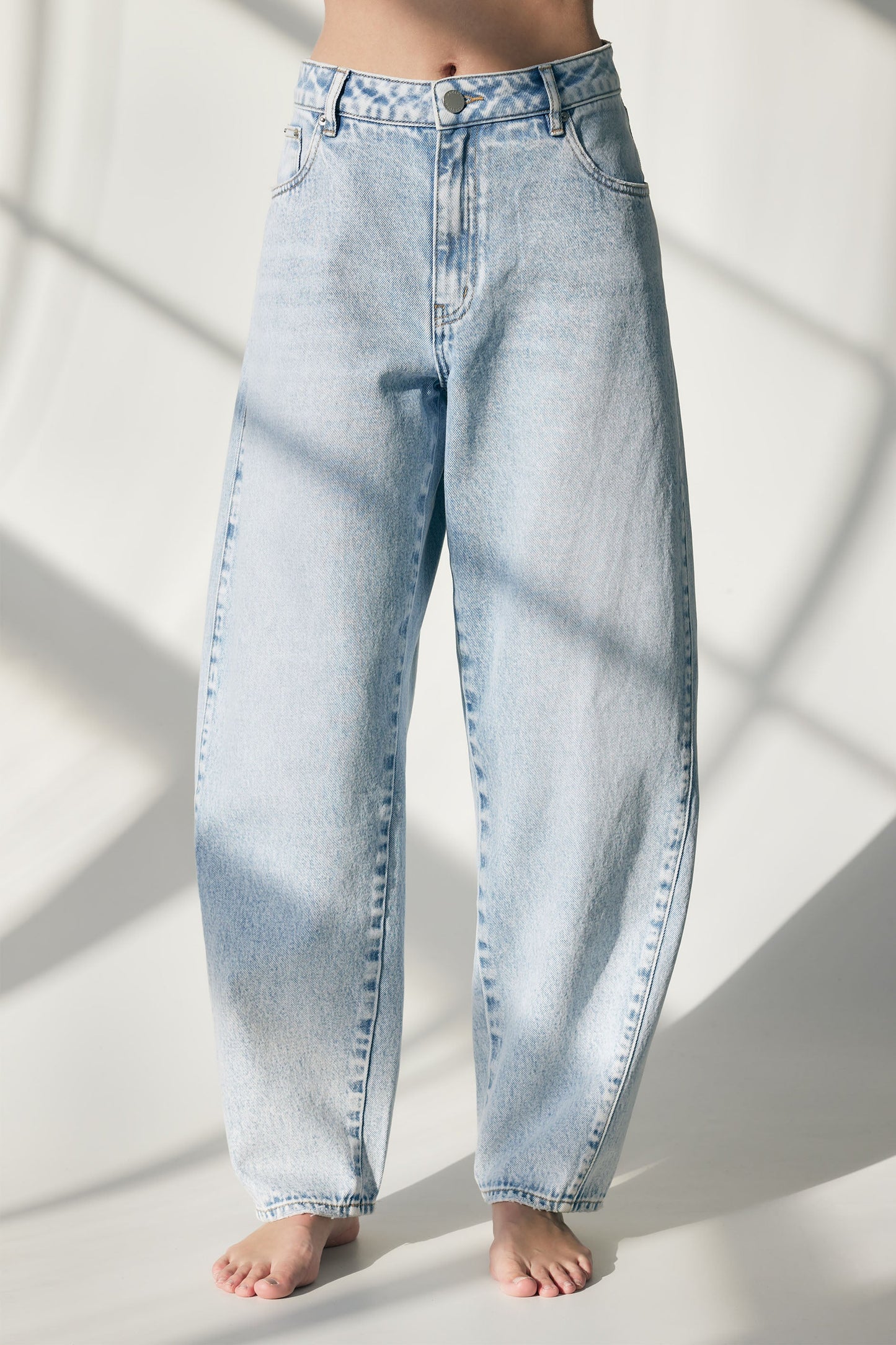 Camille Barrel Leg Jean