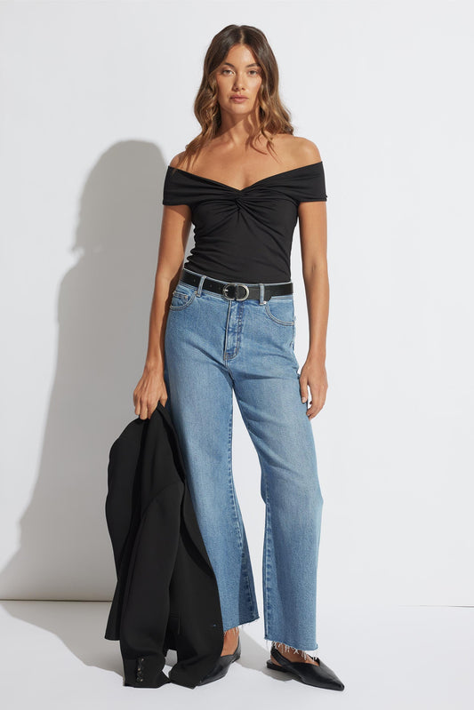 Amy Off Shoulder Twist Top