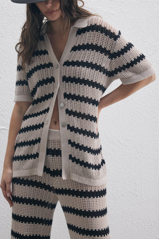 Aurora Crochet Shirt