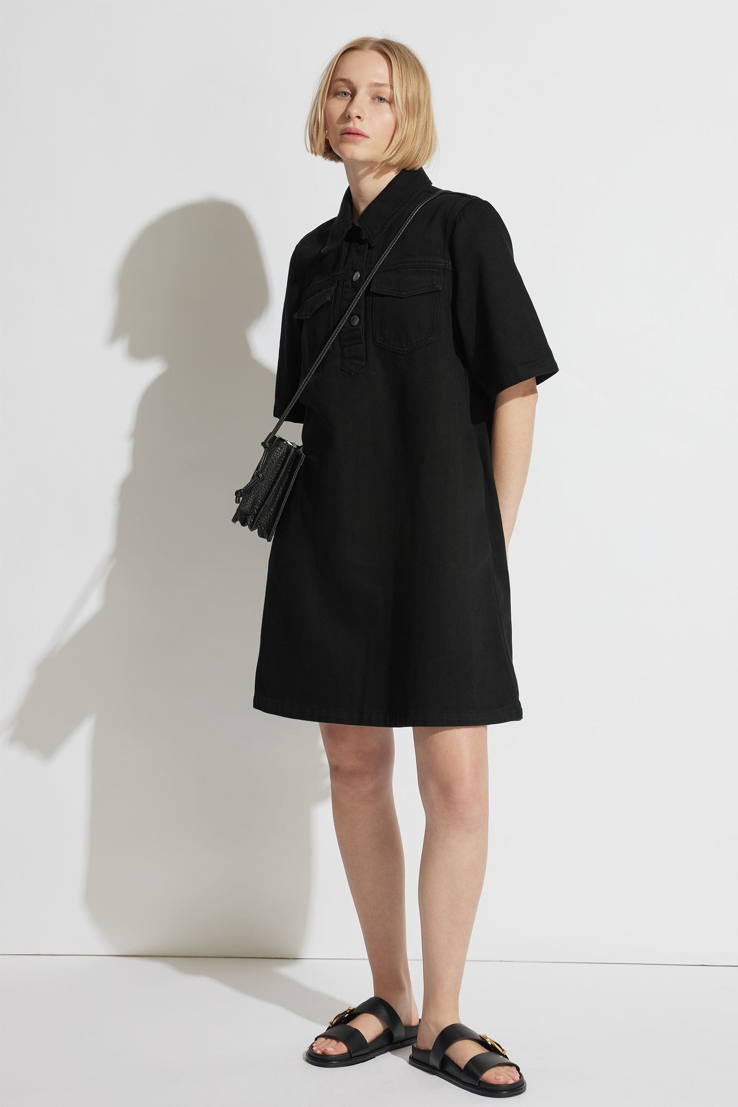 Penny Denim Shirt Dress