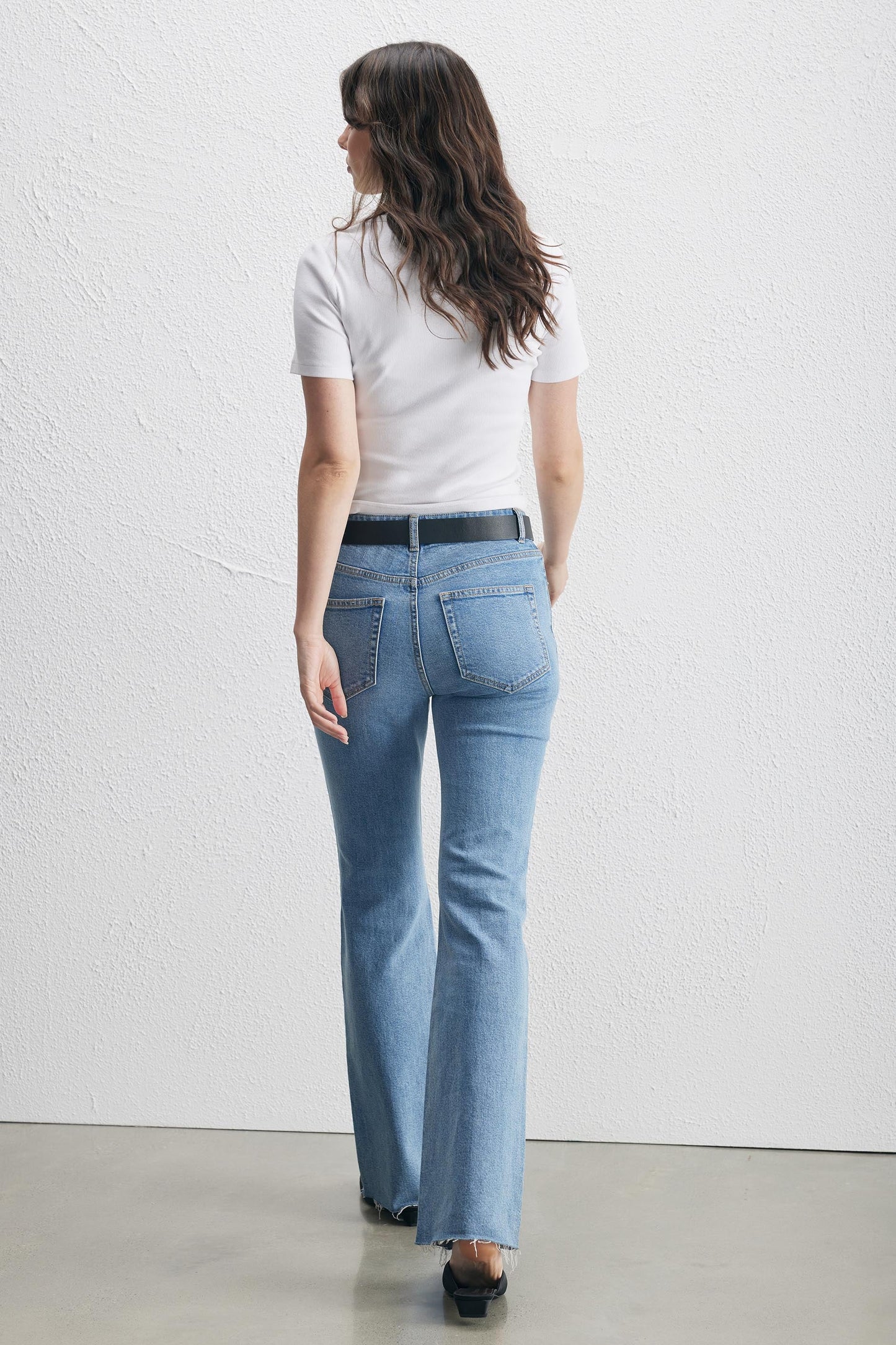 Rosa Fitted Rib Tee
