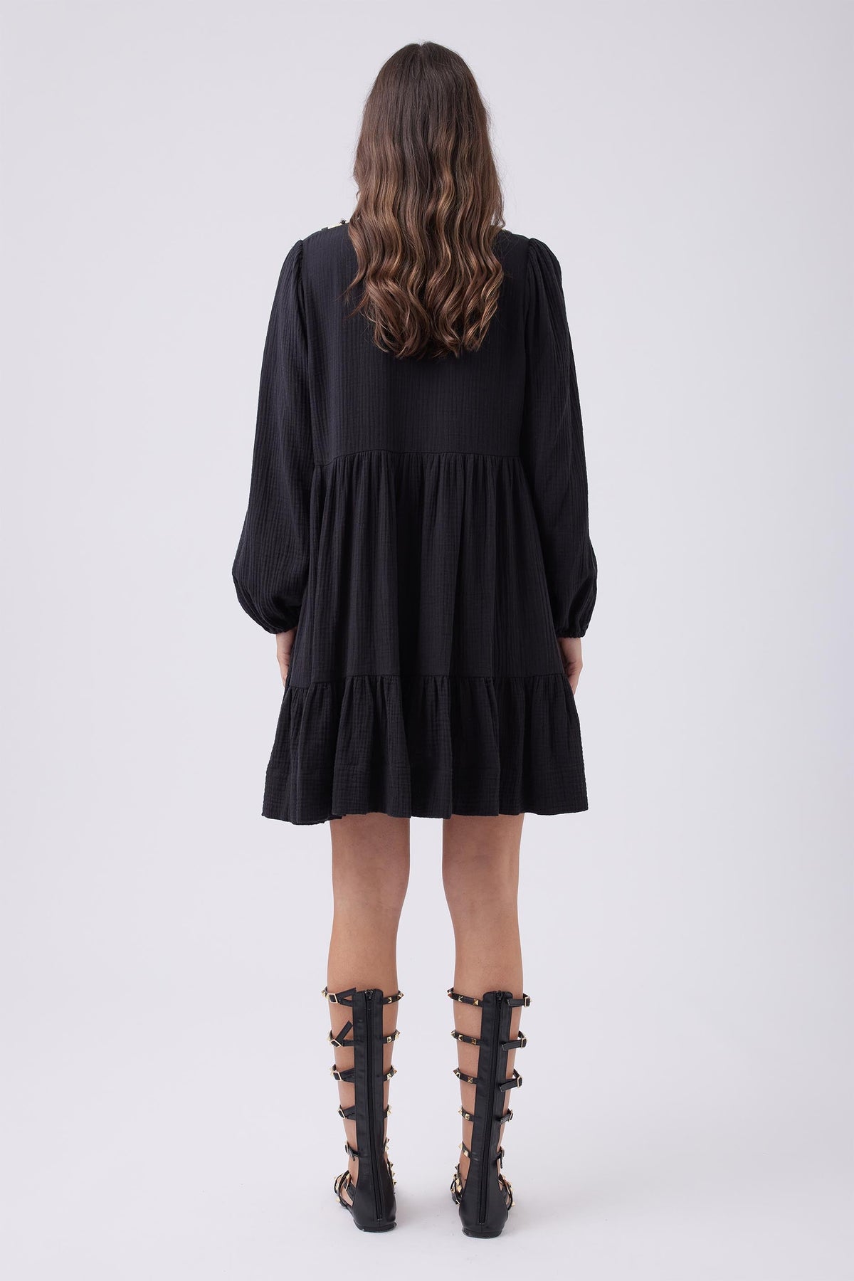 Deni Applique Mini Dress