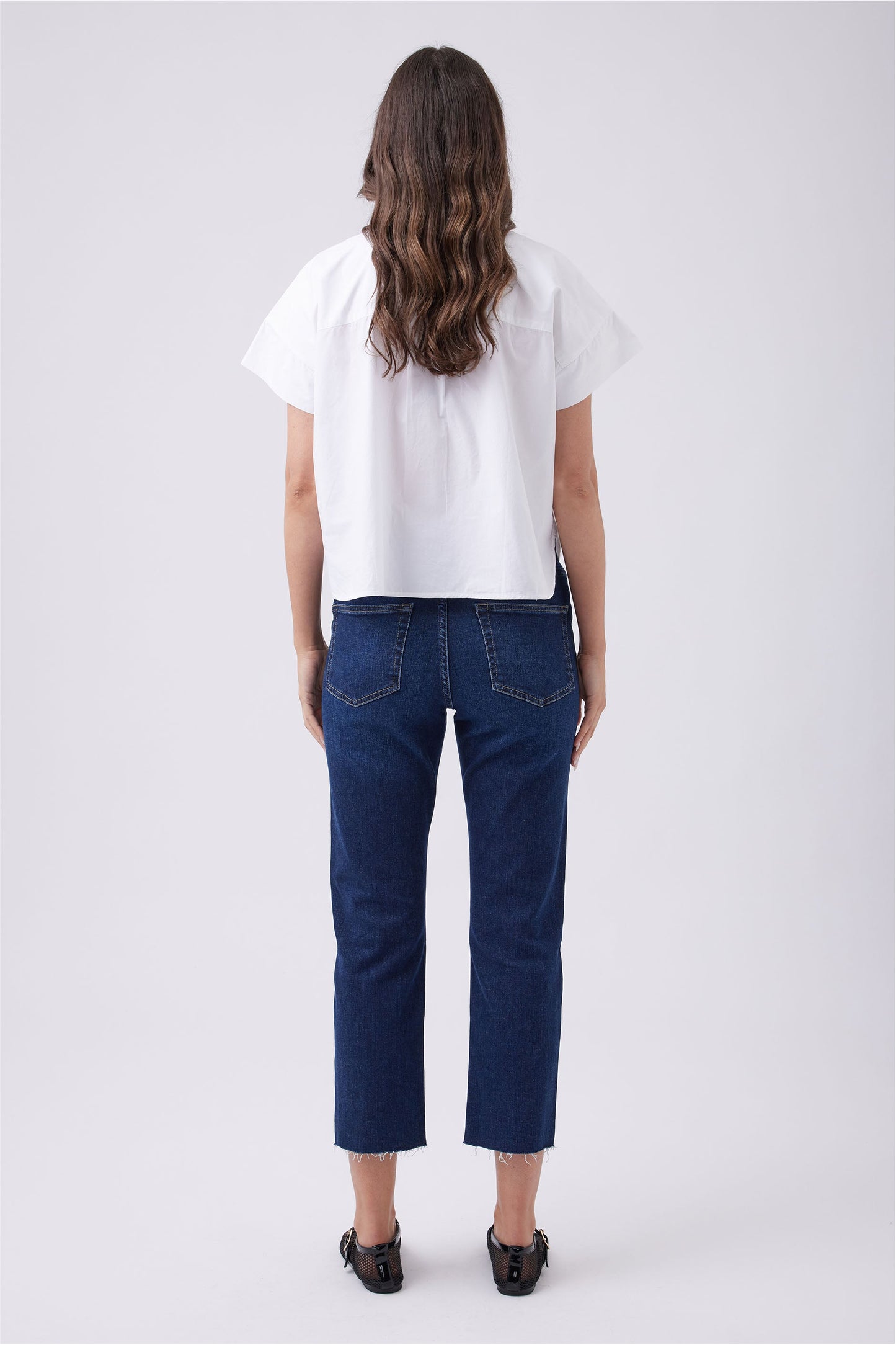 Shae Crop Shirt