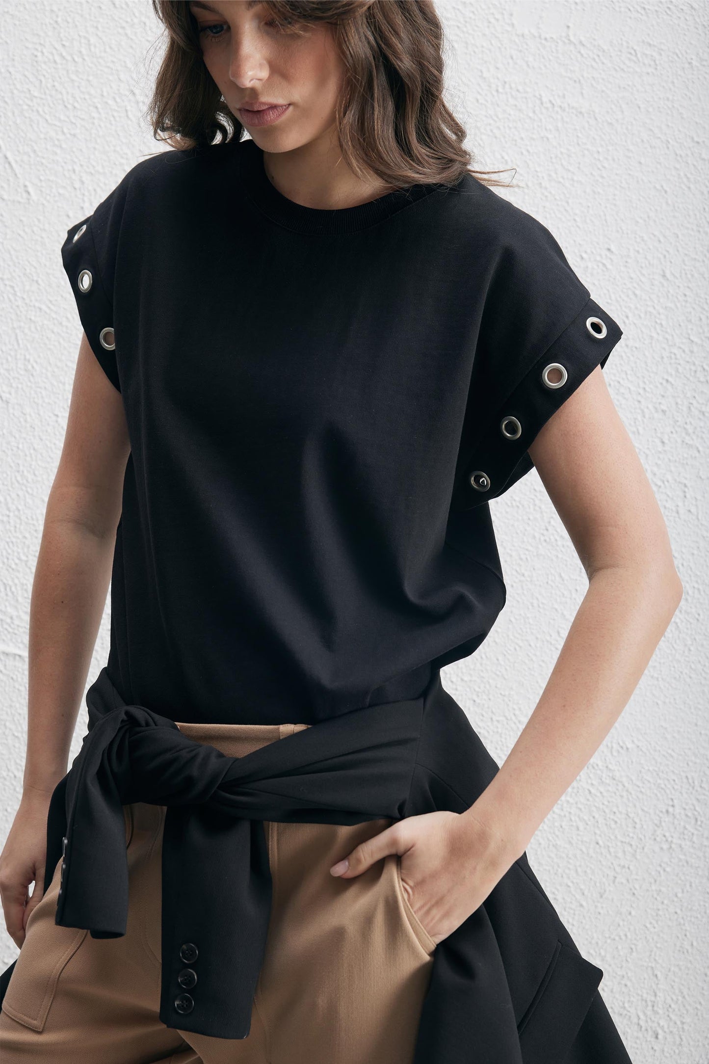 Elsie Eyelet Tee