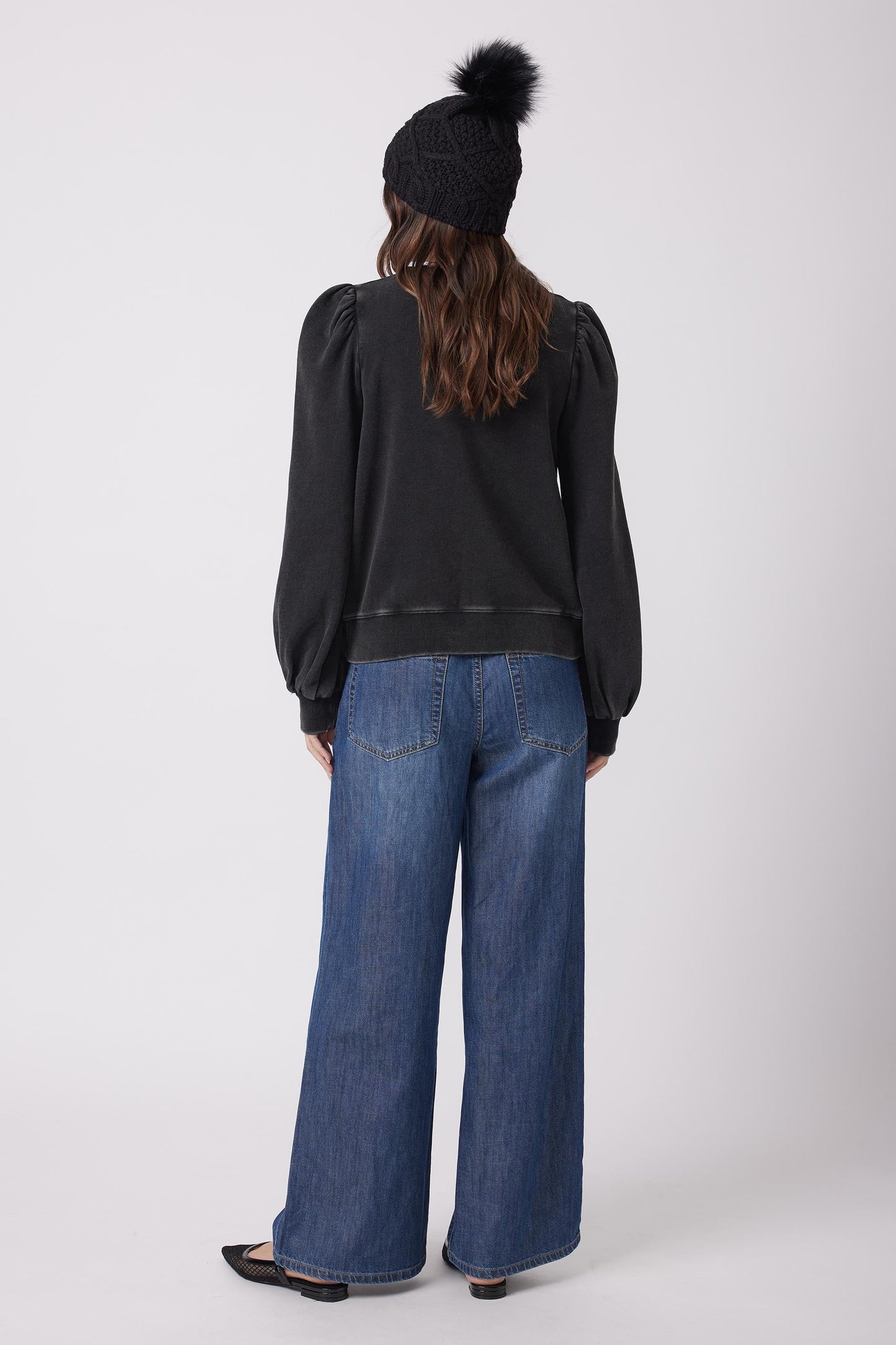 Addie Puff Sleeve Sweat