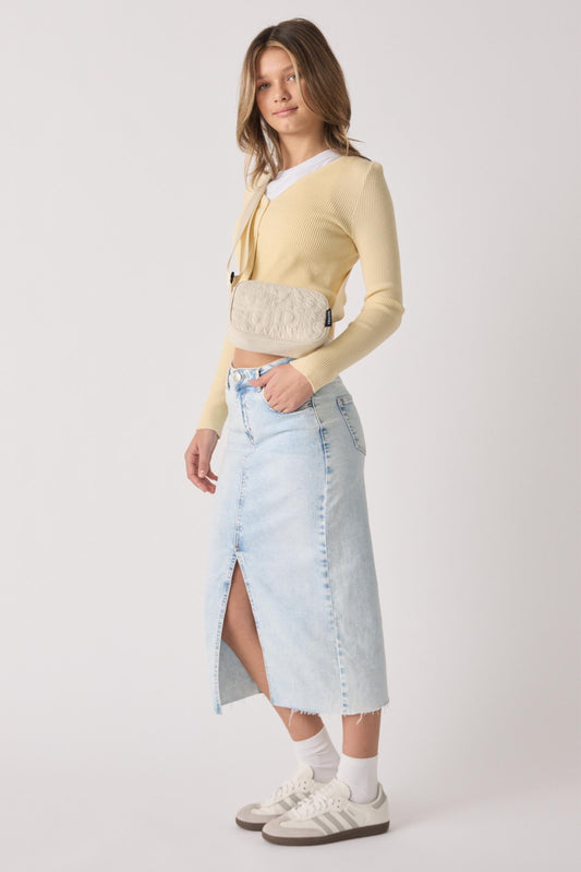 Girls Rory Denim Maxi Skirt