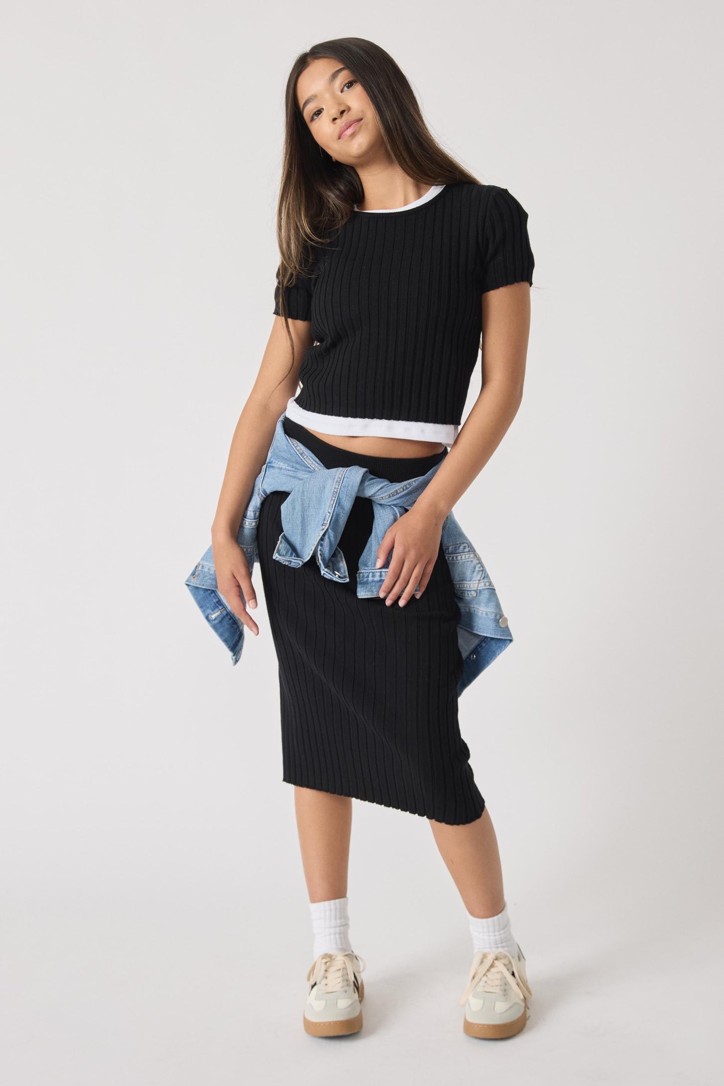 Girls Georgina Knit Tee