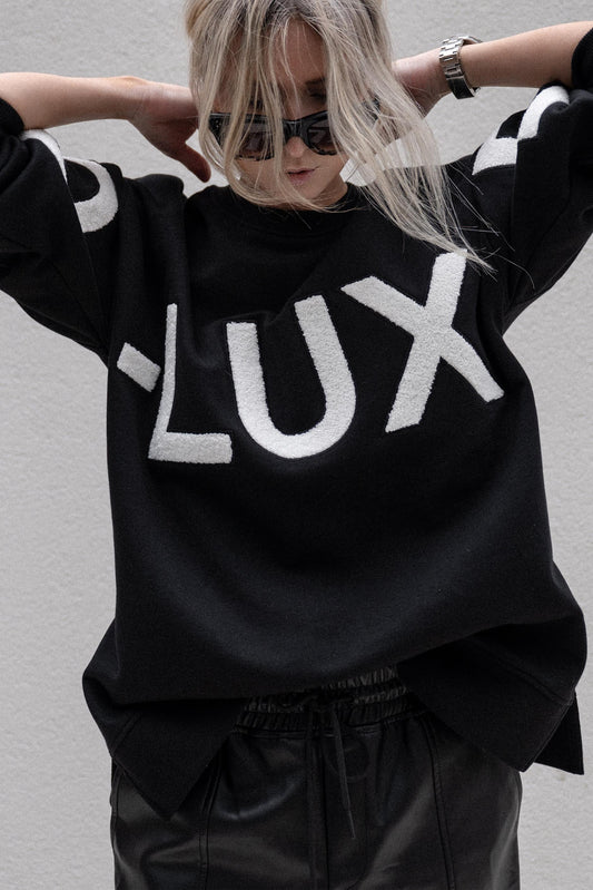 D-Luxe Boucle Logo Sweat