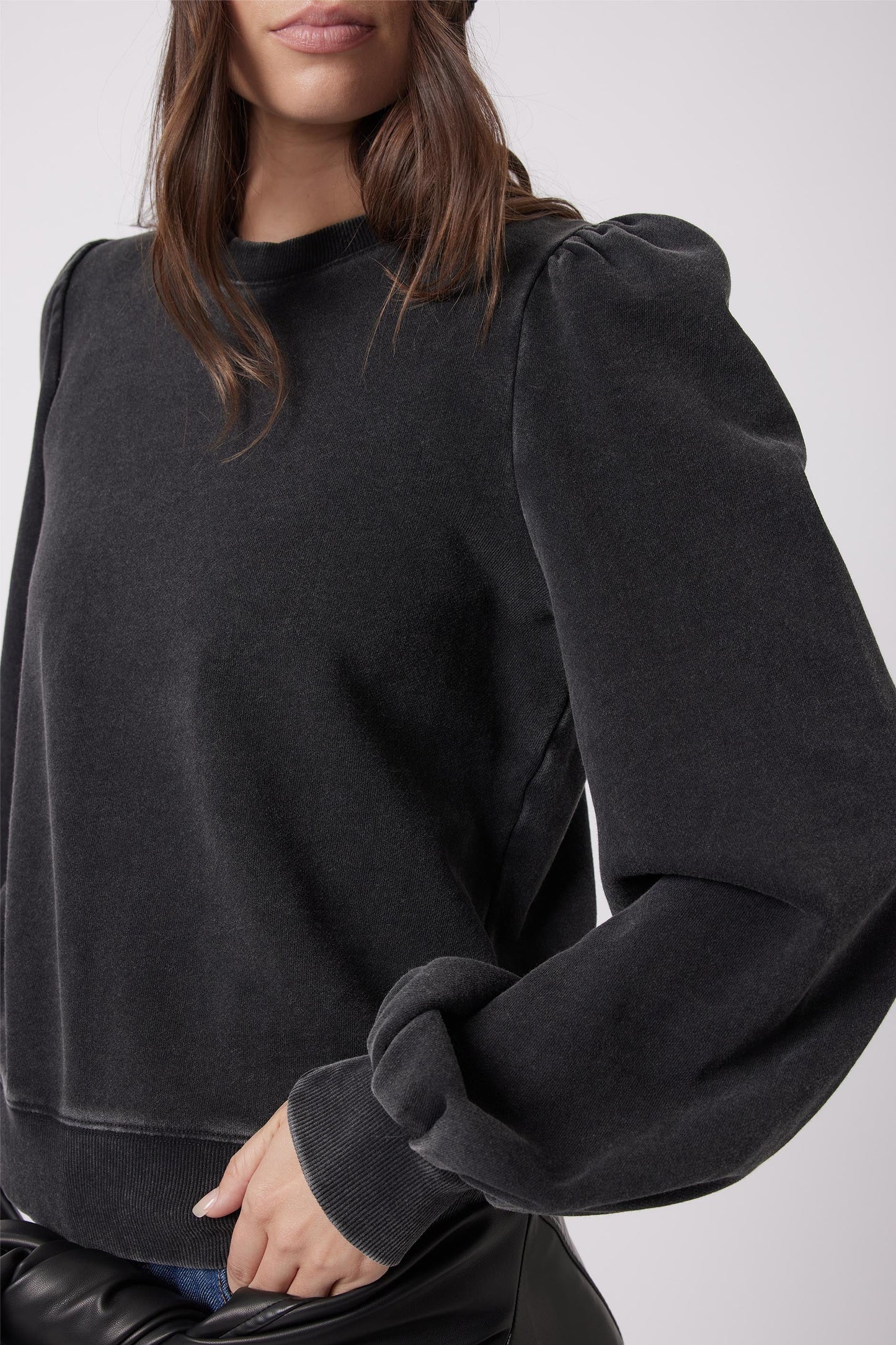 Addie Puff Sleeve Sweat