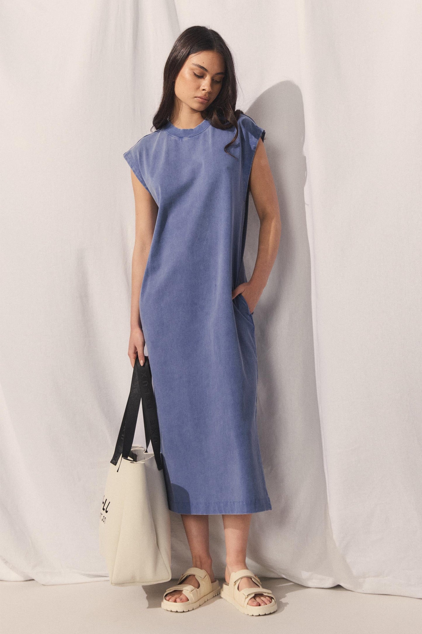 D-Luxe Sleeveless Tee Dress