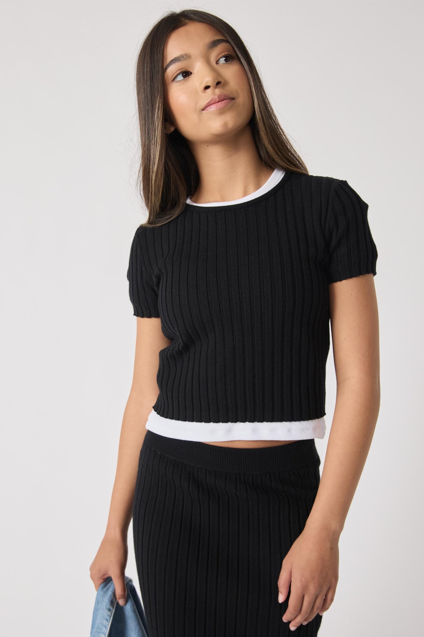 Girls Georgina Knit Tee