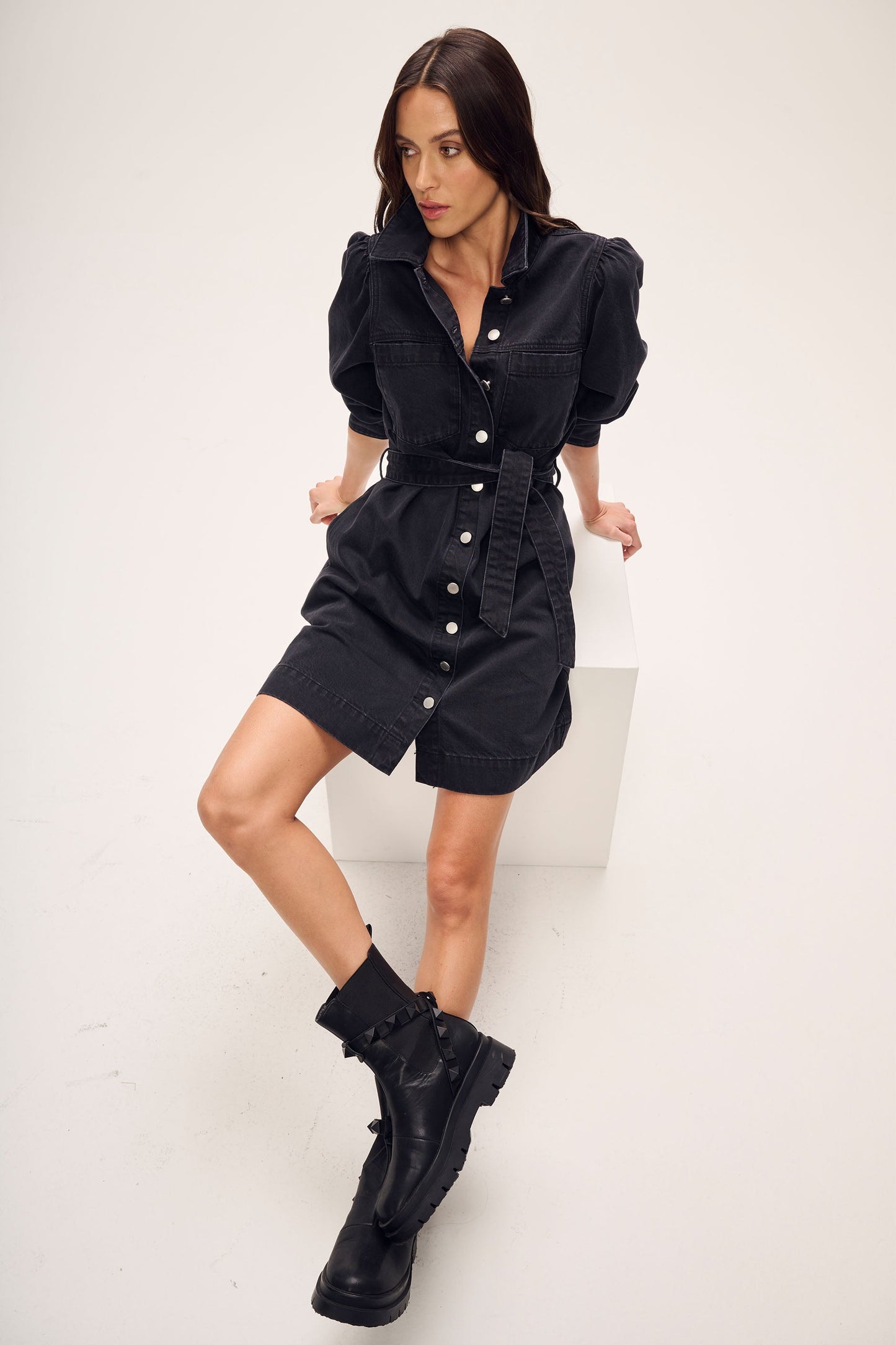 Sophia Denim Dress