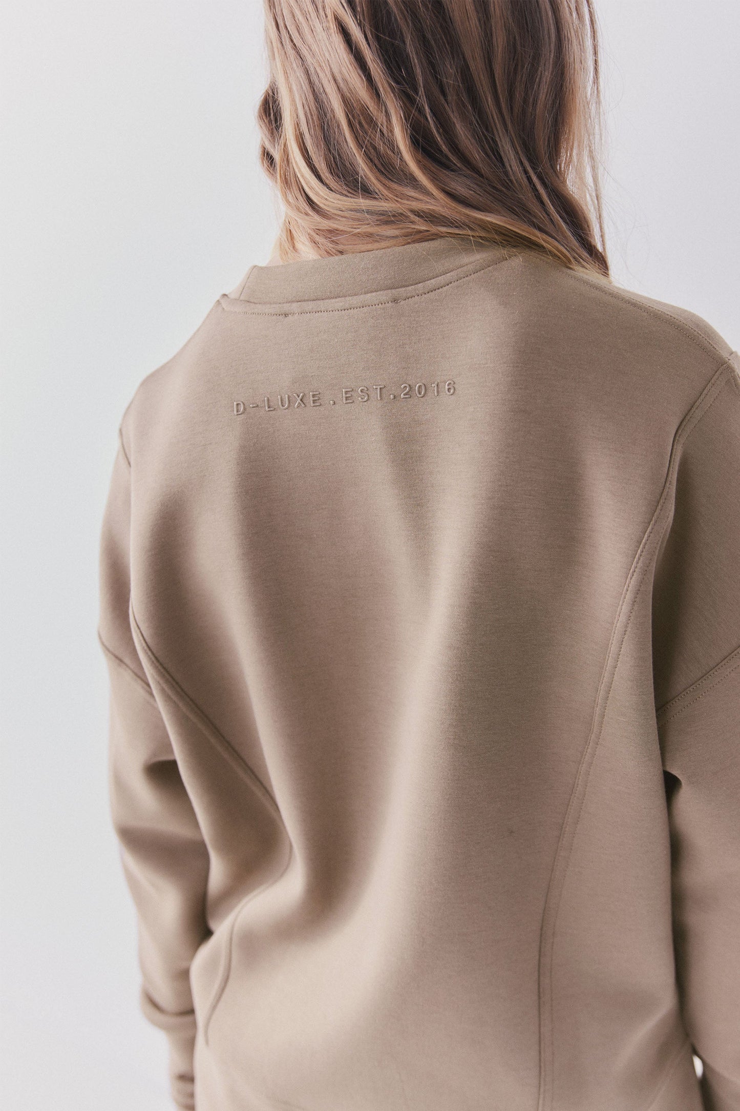D-Luxe Neoprene Crew Sweat