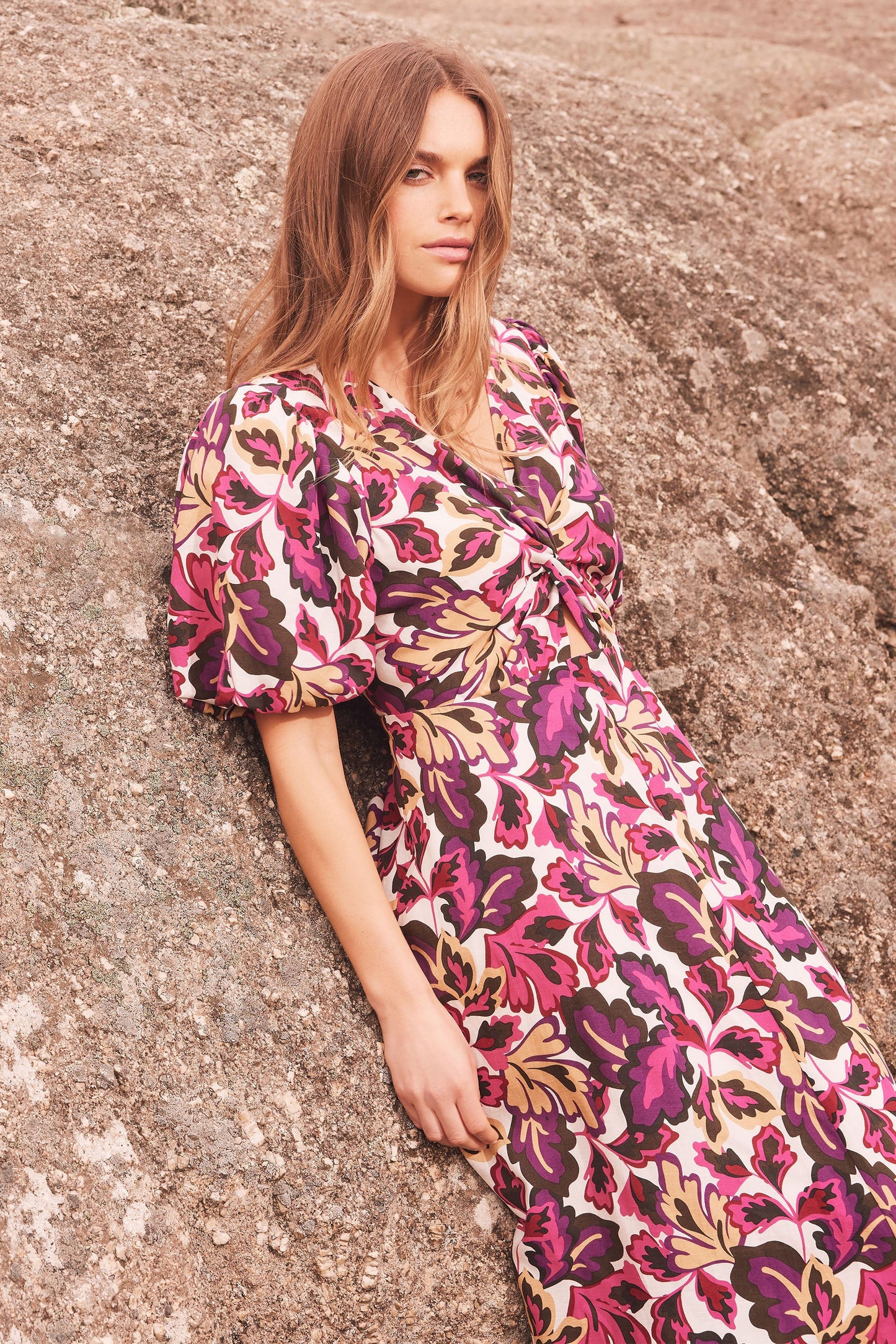 Jessie Twist A-Line Dress