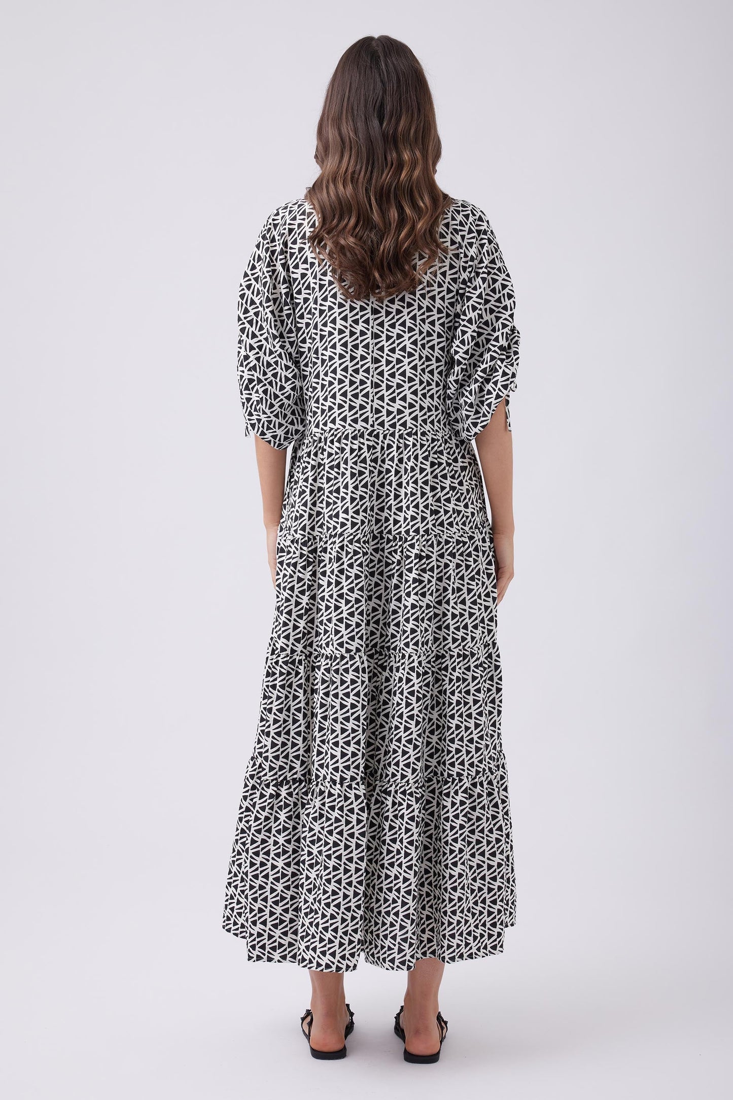 Rina Drawstring Maxi Dress