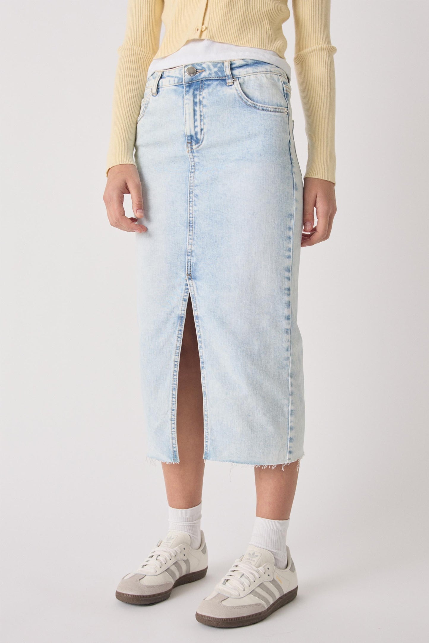 Girls Rory Denim Maxi Skirt