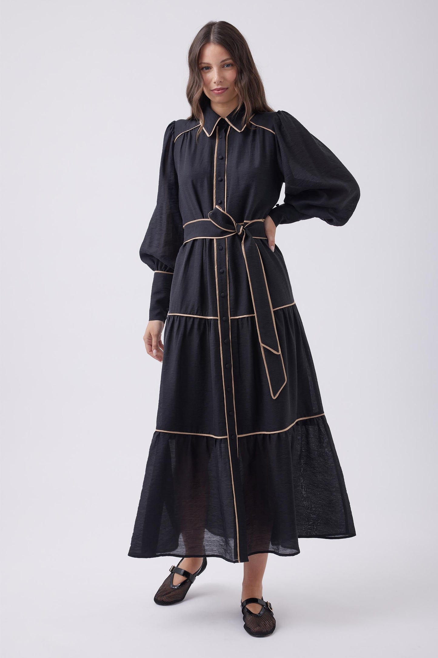Rochelle Tiered Maxi Dress