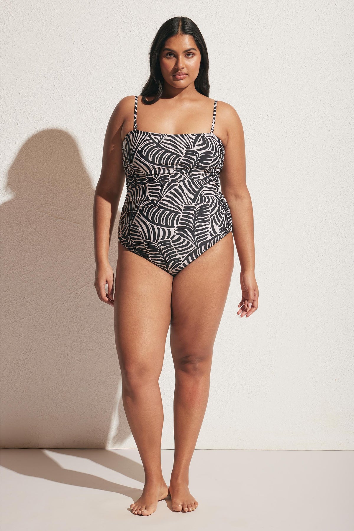 Matte Ruched One Piece
