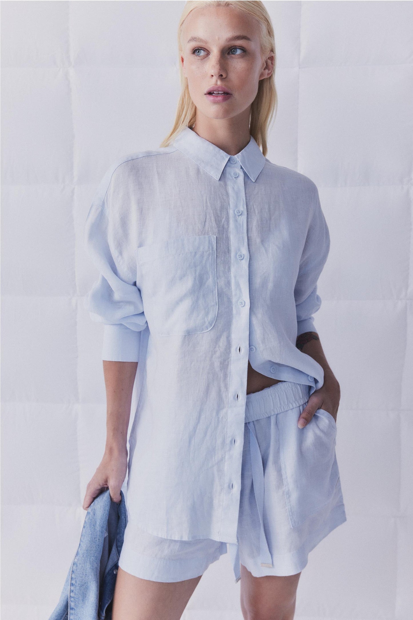 D-Luxe Linen Shirt