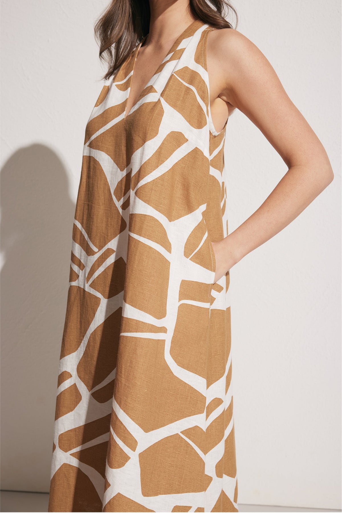 Diana Linen Midi Dress