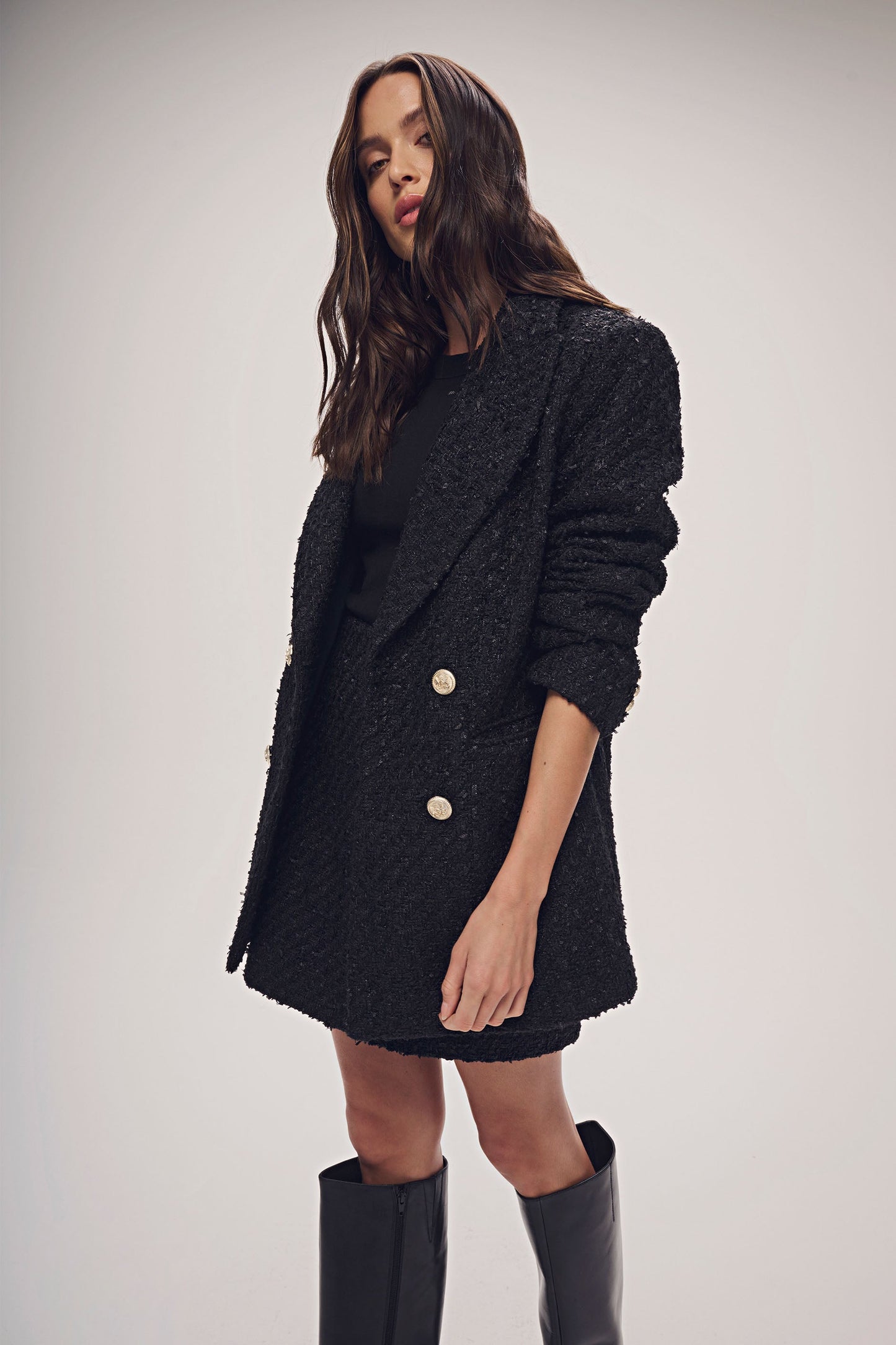 Bridgette Boucle Mini Skirt