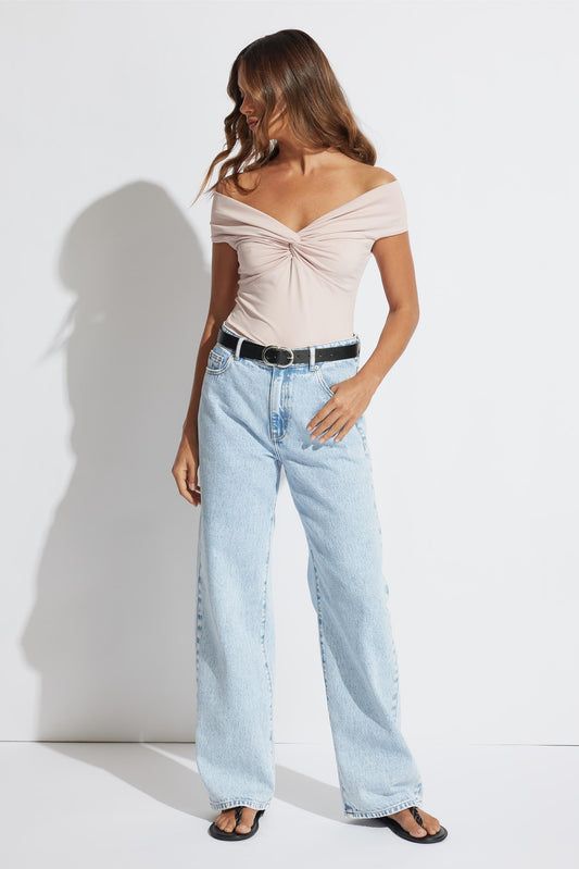 Amy Off Shoulder Twist Top