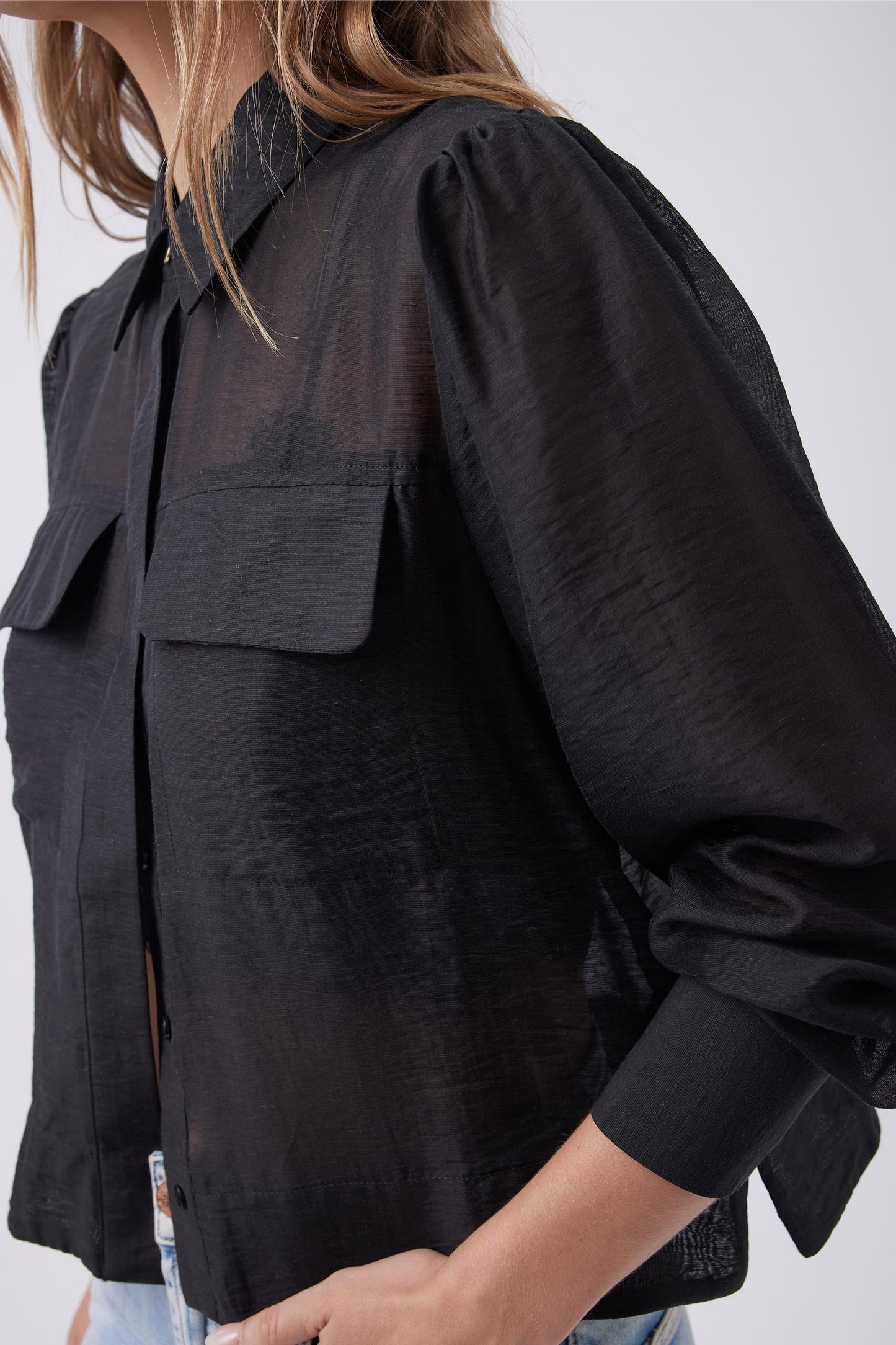 Deanna Crop Shirt