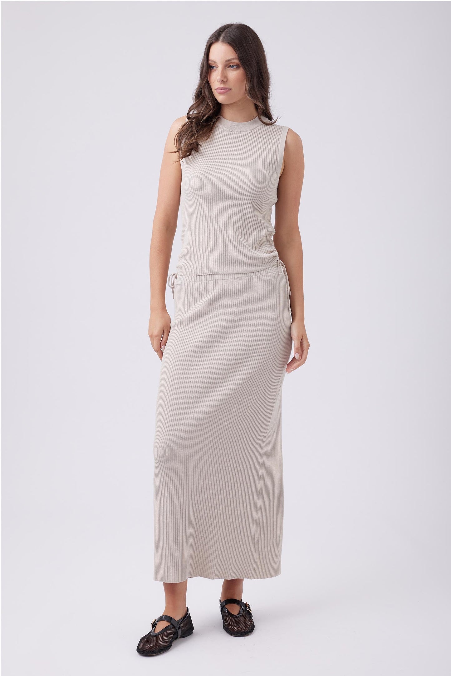 Hazel Midi Knit Skirt