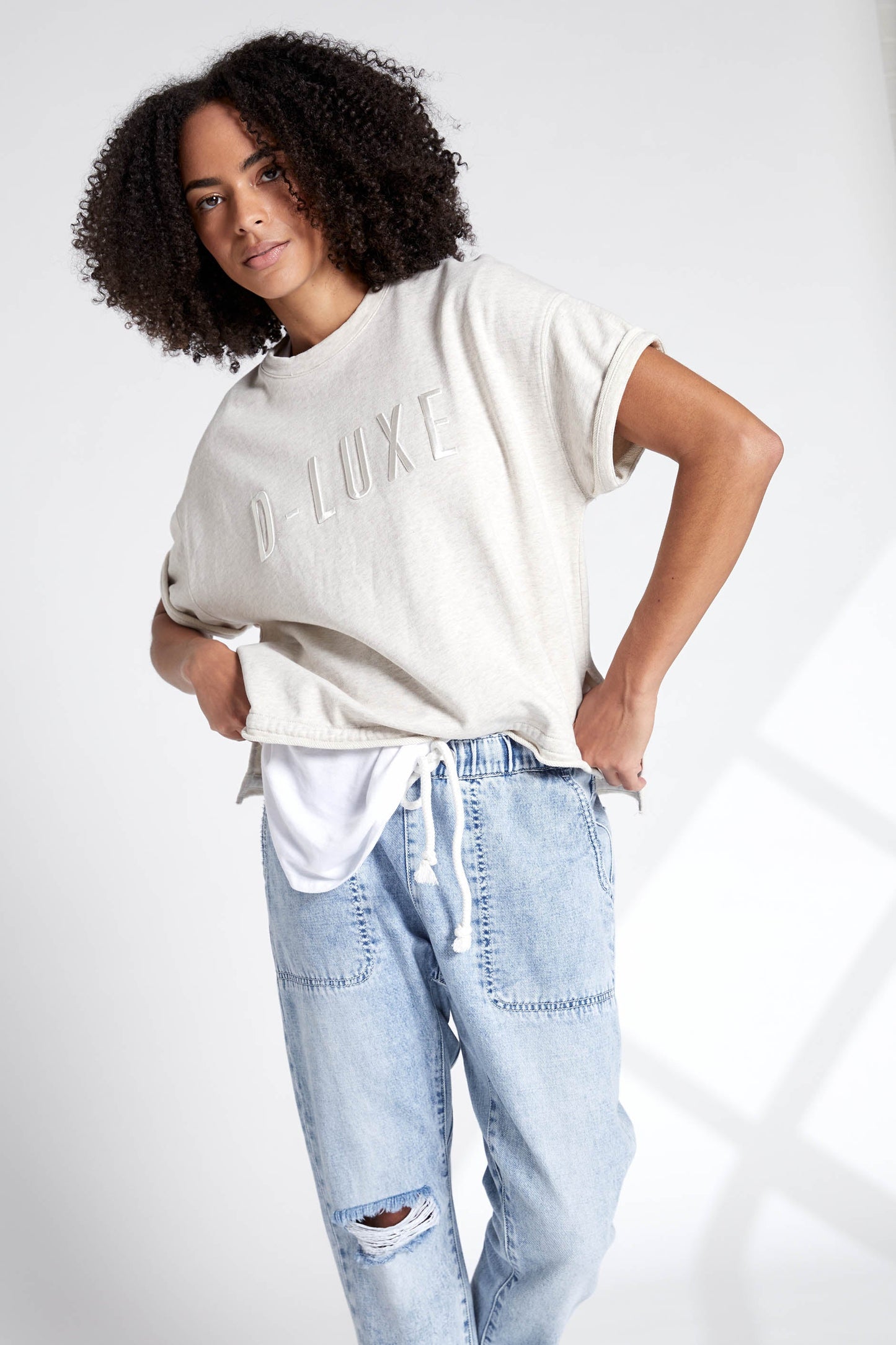 D-Luxe Short Sleeve Sweat
